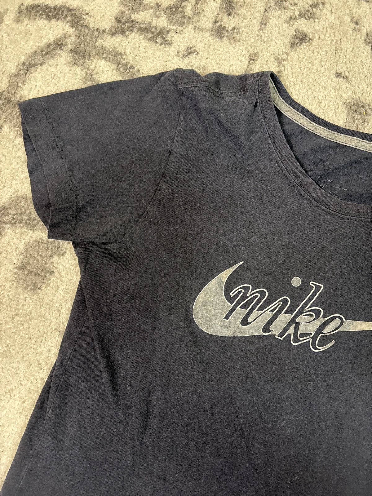 Nike NAVY NIKE BABY TEE Size US S / EU 44-46 / 1 - 4 Thumbnail