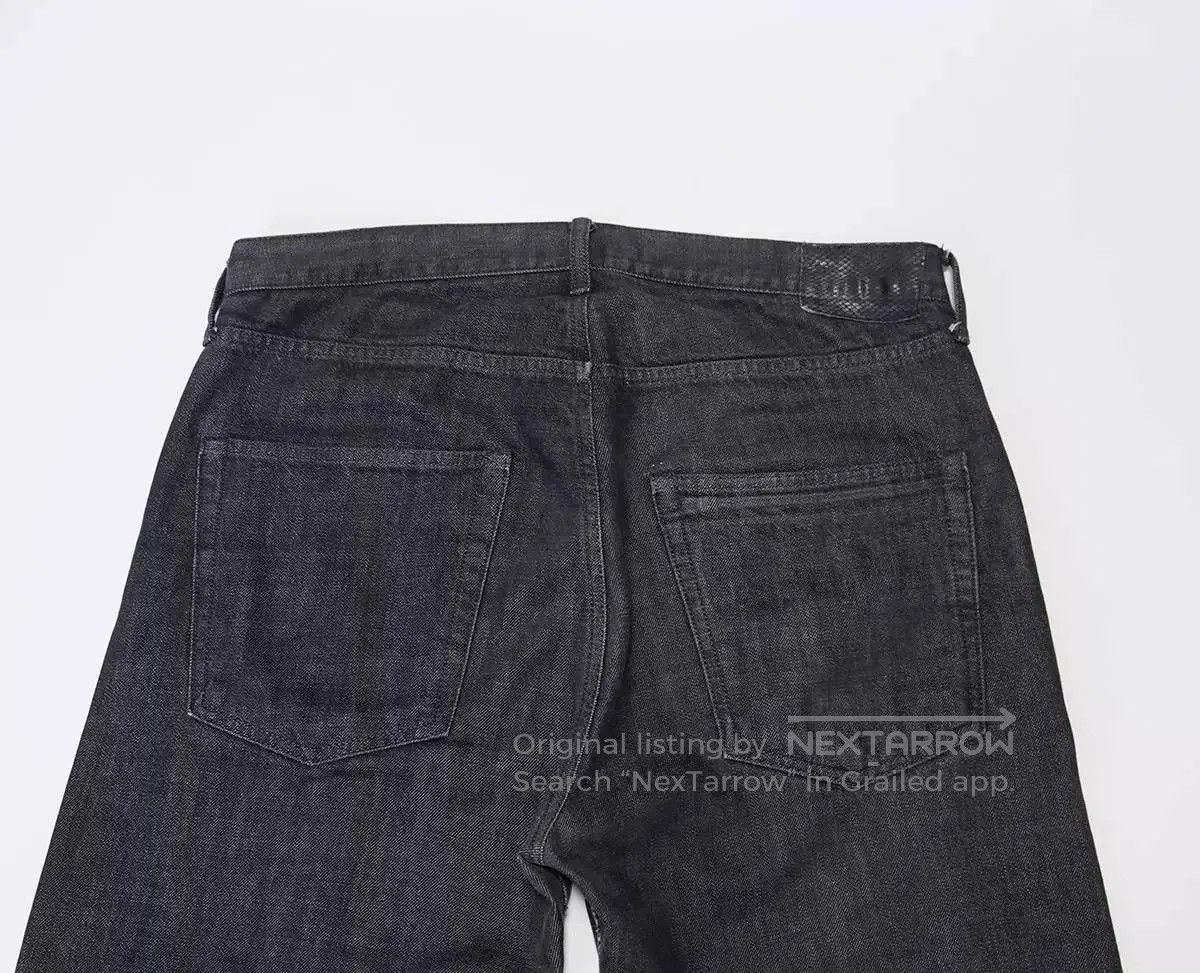 Visvim visvim fluxus 05 black denim pants. Size US 36 / EU 52 - 4 Thumbnail