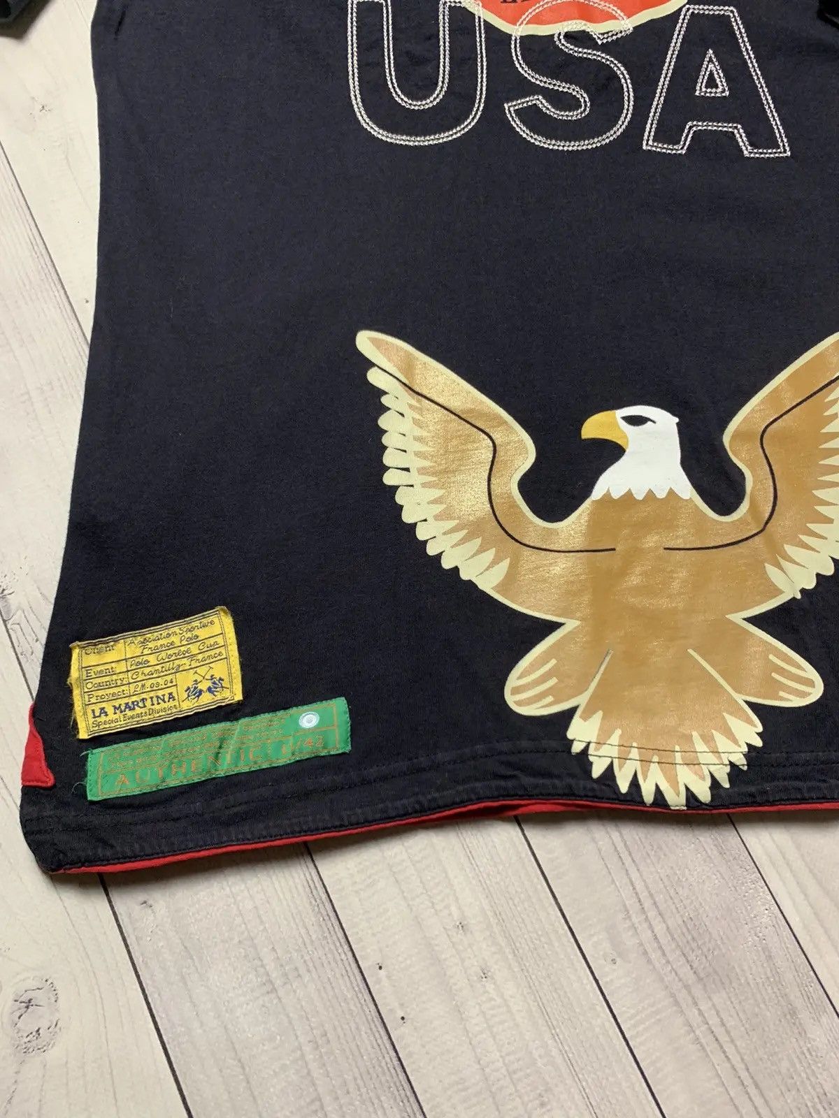 La Martina Vintage polo La Martina USA big logo number Eagle XL Size US XL / EU 56 / 4 - 3 Thumbnail