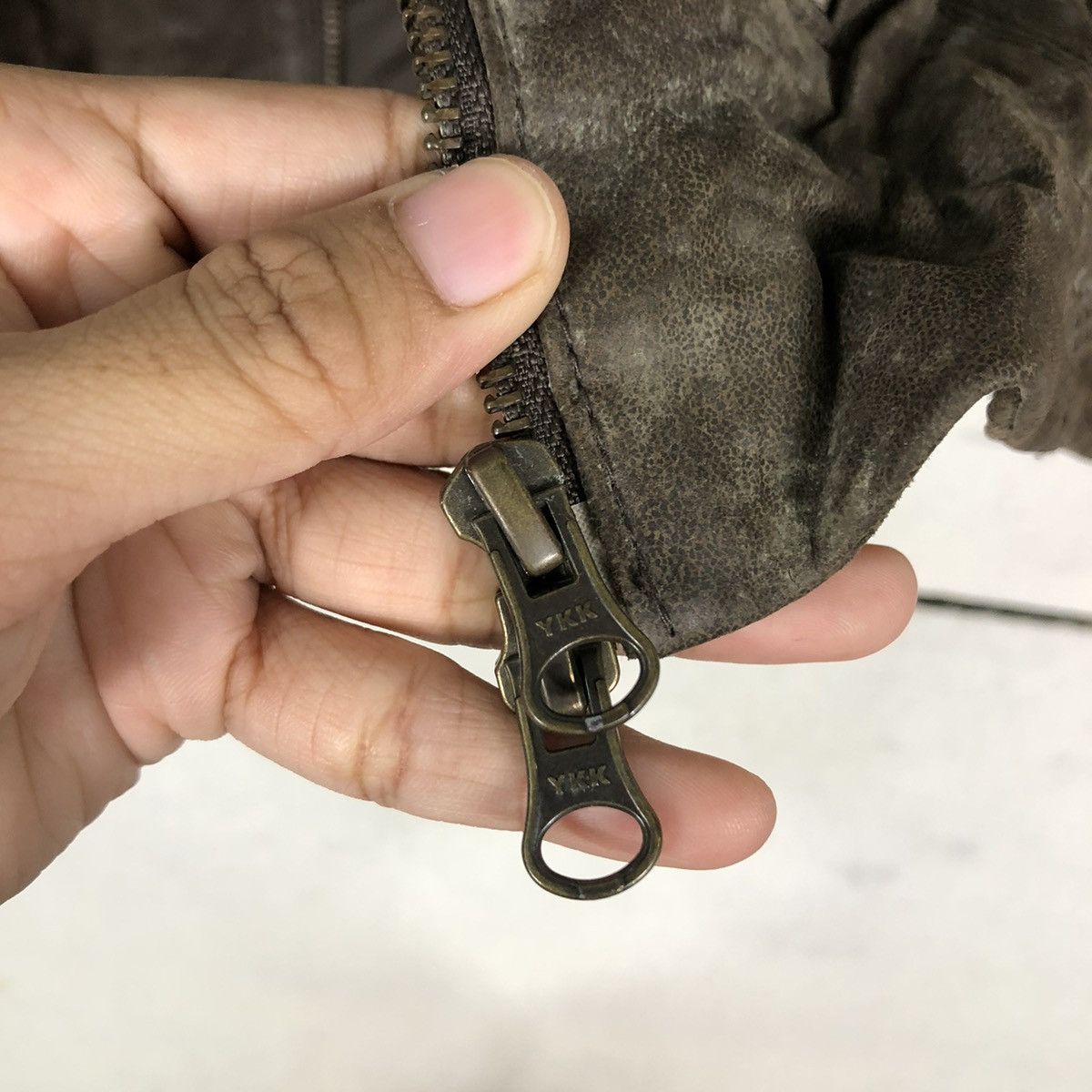 Japanese Brand 🔥VINTAGE CROPPED GENUINE LEATHER JACKET GGD ISSEY MIYAKE Size US M / EU 48-50 / 2 - 18 Thumbnail