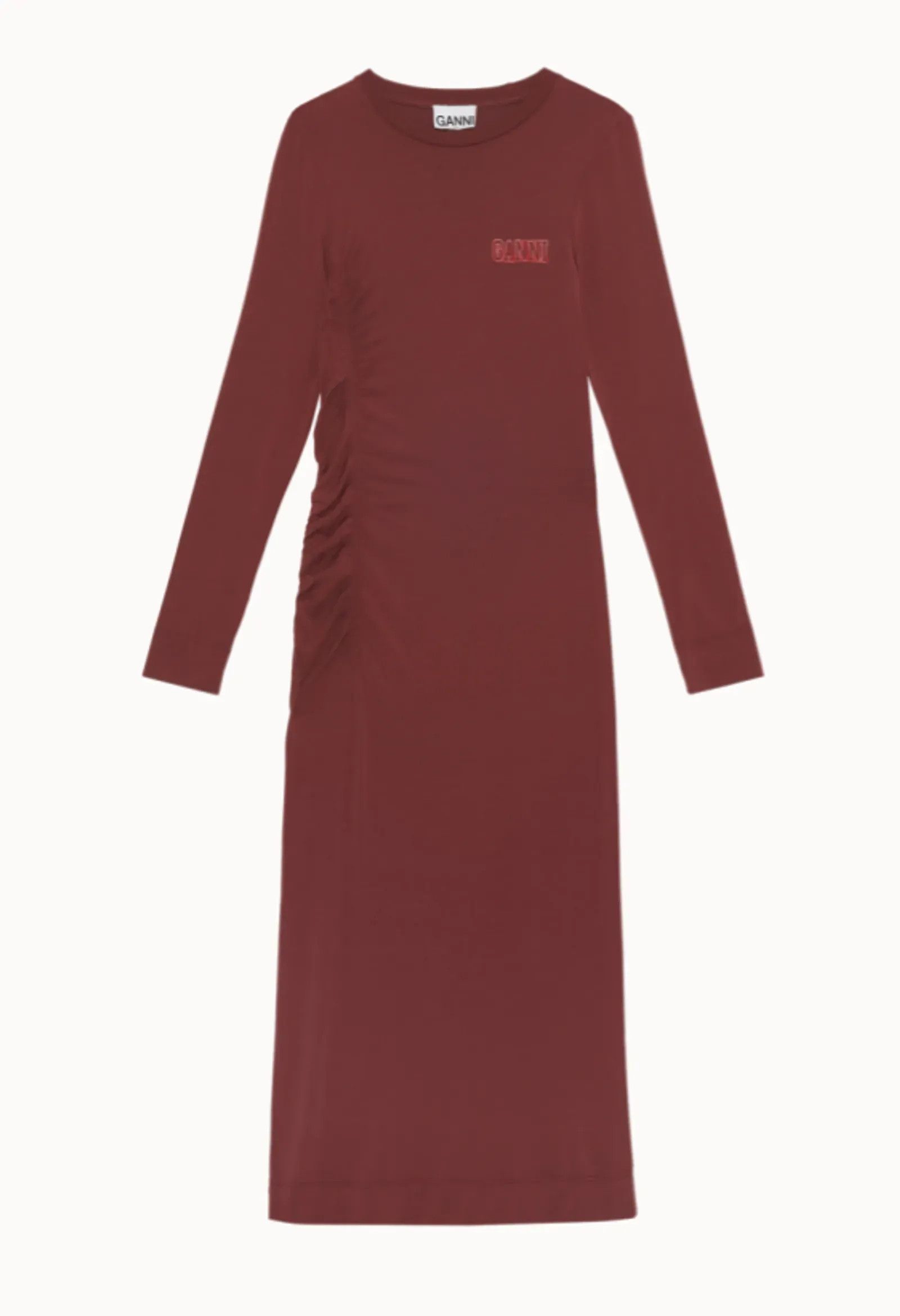 Ganni Ganni Ganni crinkle maxi dress Dress Size XS / US 0-2 / IT 36-38 - 1 Thumbnail