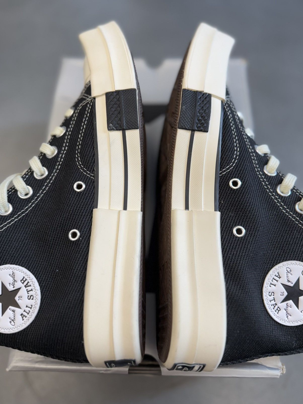 Converse × Rick Owens Drkshdw Converse TURBODRK Chuck Taylor All Star Rick Owens DRKSHDW Size US 8 / EU 41 - 3 Thumbnail