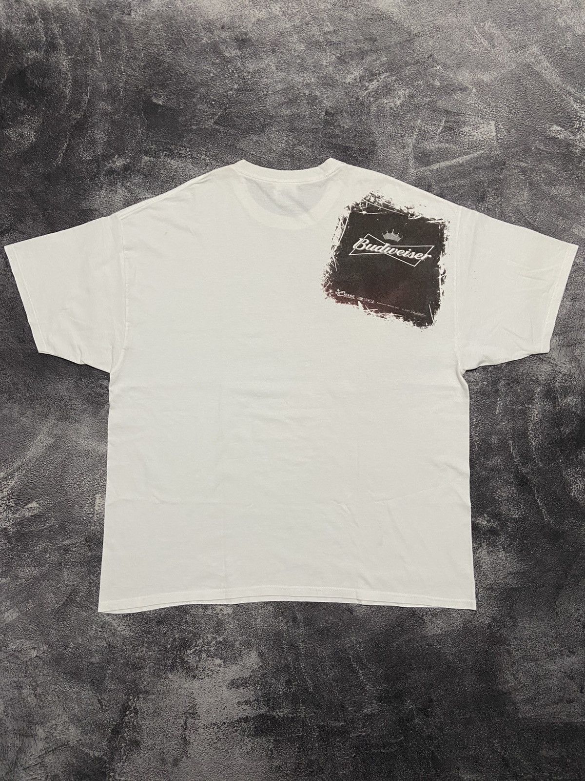 NASCAR Y2K Nascar budweiser Dale Earnhardt Jr Tee Size US XXL / EU 58 / 5 - 5 Thumbnail