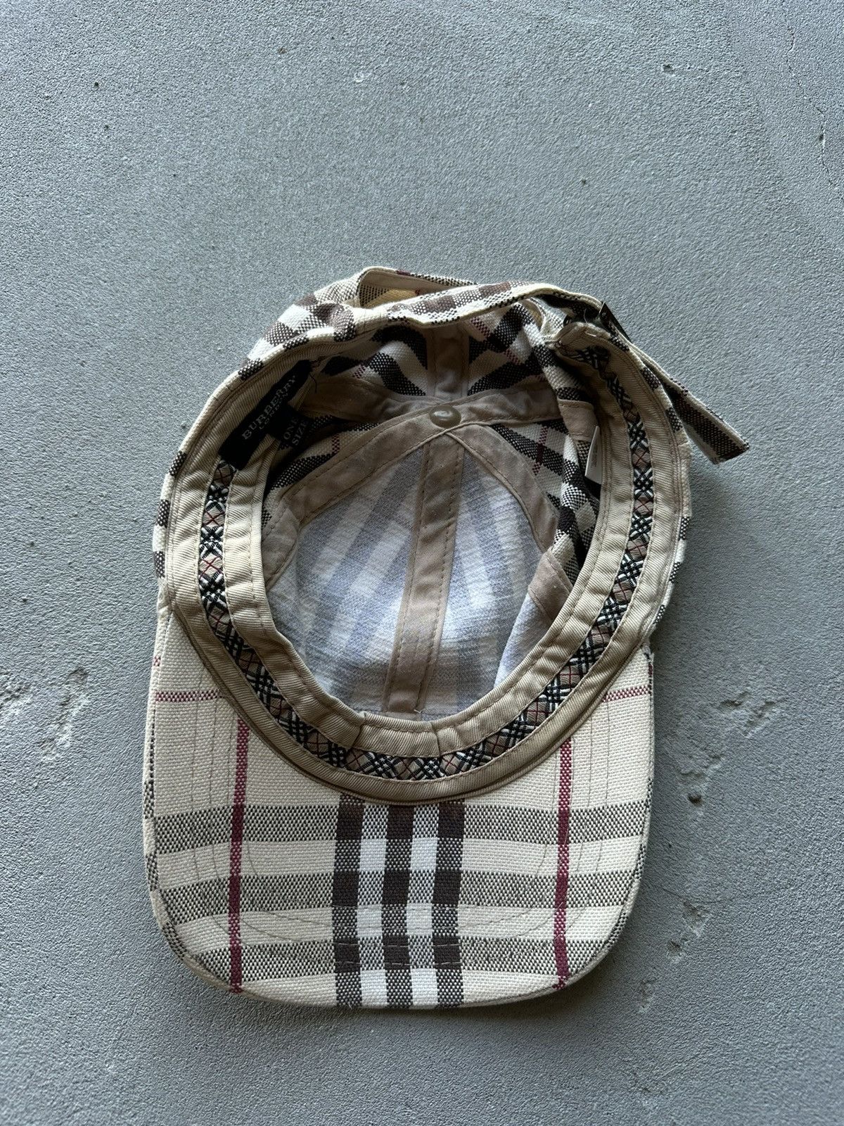 Burberry Burberry vintage full nova cap rarity one size Size ONE SIZE - 5 Thumbnail