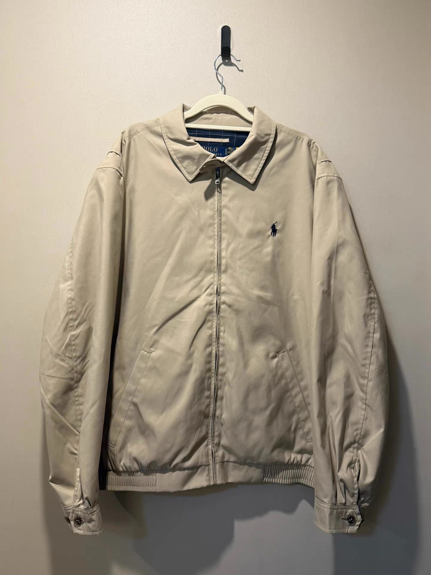 Polo Ralph Lauren Polo Ralph Lauren Solid Color Lapel ZipWindbreakerJacket Ｑ20 Size US XL / EU 56 / 4 - 1 Thumbnail