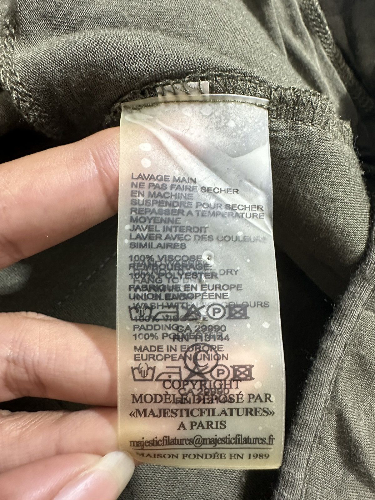 Issey Miyake MAJESTICFILATURES BOXY FUR ZIPPER HOODIE ISSEY MIYAKE STYLE Size US L / EU 52-54 / 3 - 8 Thumbnail