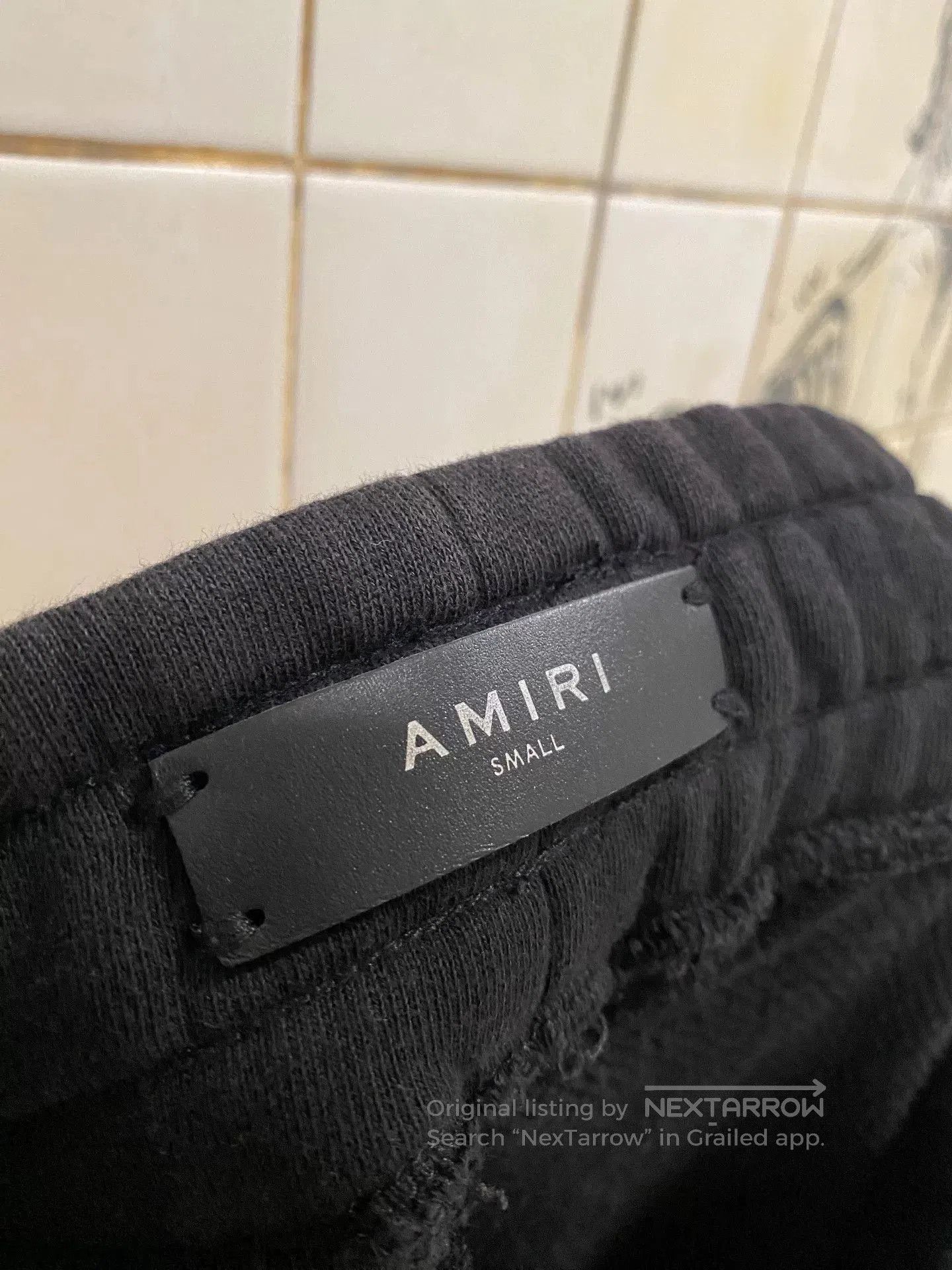 Amiri Amiri Distressed Zippered Sweatpants. Size US 26 / EU 42 - 7 Thumbnail