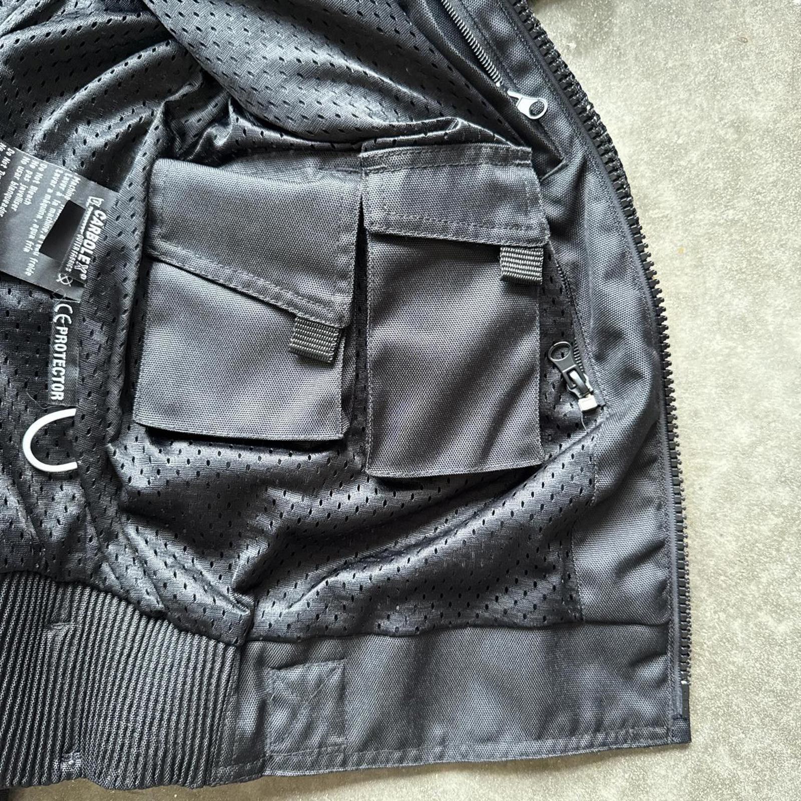 Other Opium Black Tactical Biker Mesh Jacket With Secret Pockets Size US L / EU 52-54 / 3 - 7 Thumbnail