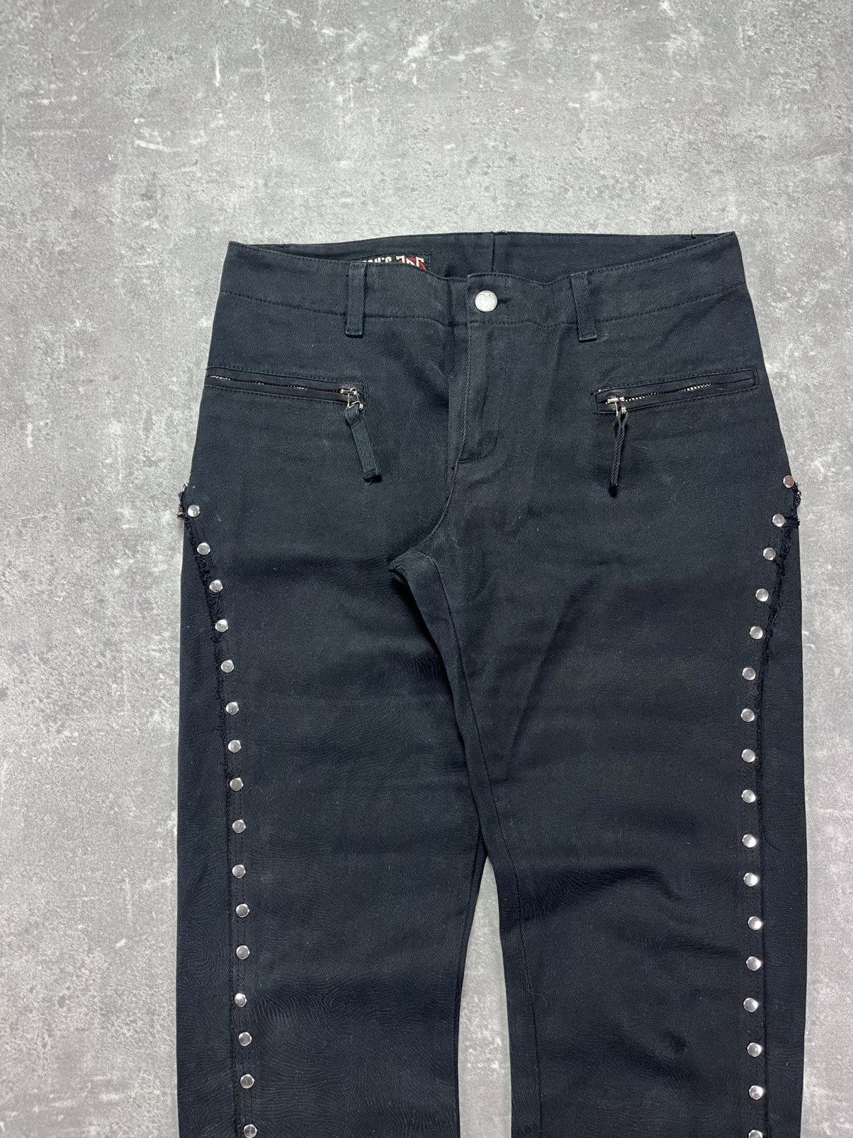 90s/00s Jean Paul Gaultier Studded Denim Jeans 42 Archive