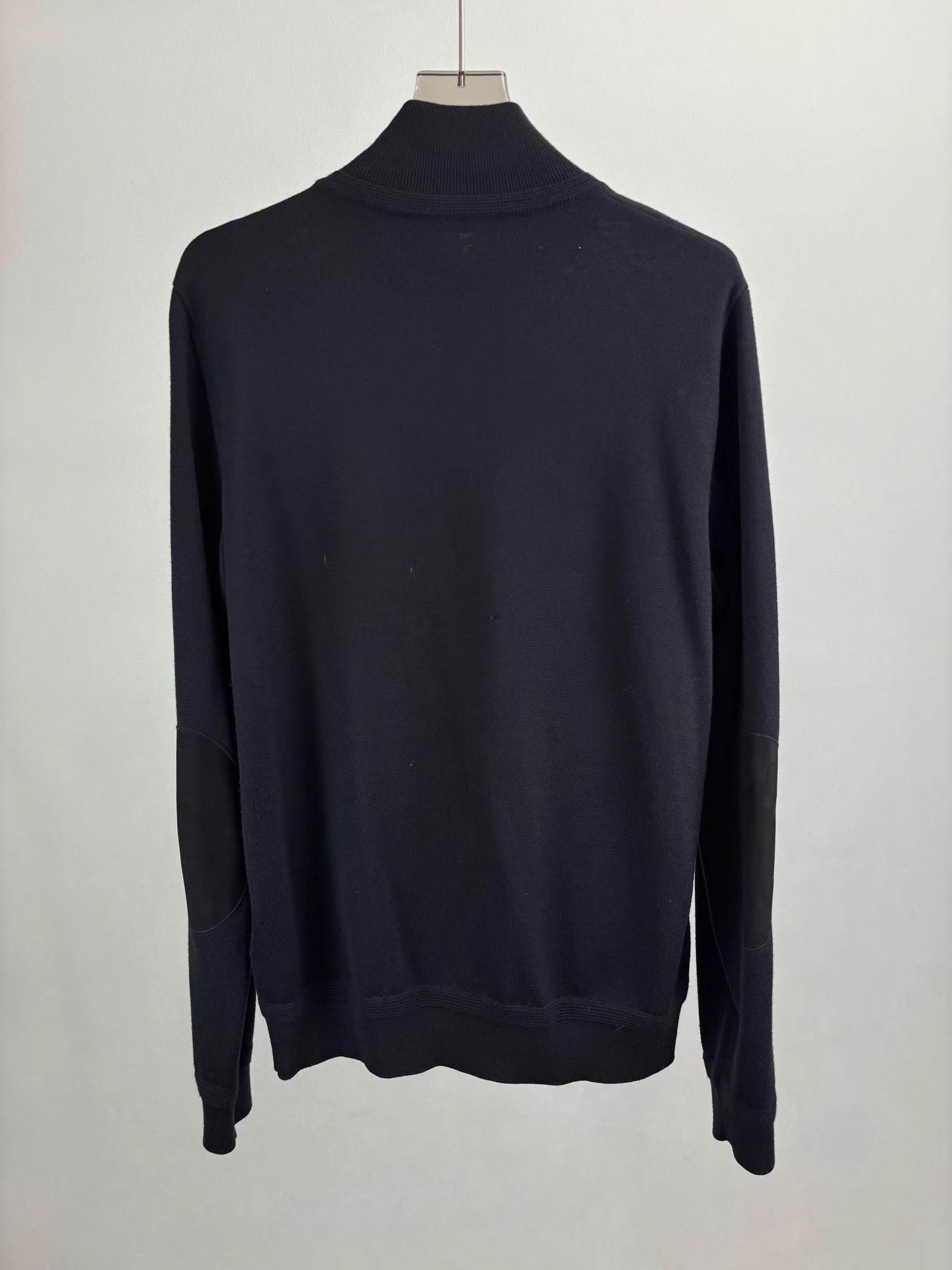 Louis Vuitton Black Zip-Up High-Neck Sweater Size US XL / EU 56 / 4 - 2 Thumbnail