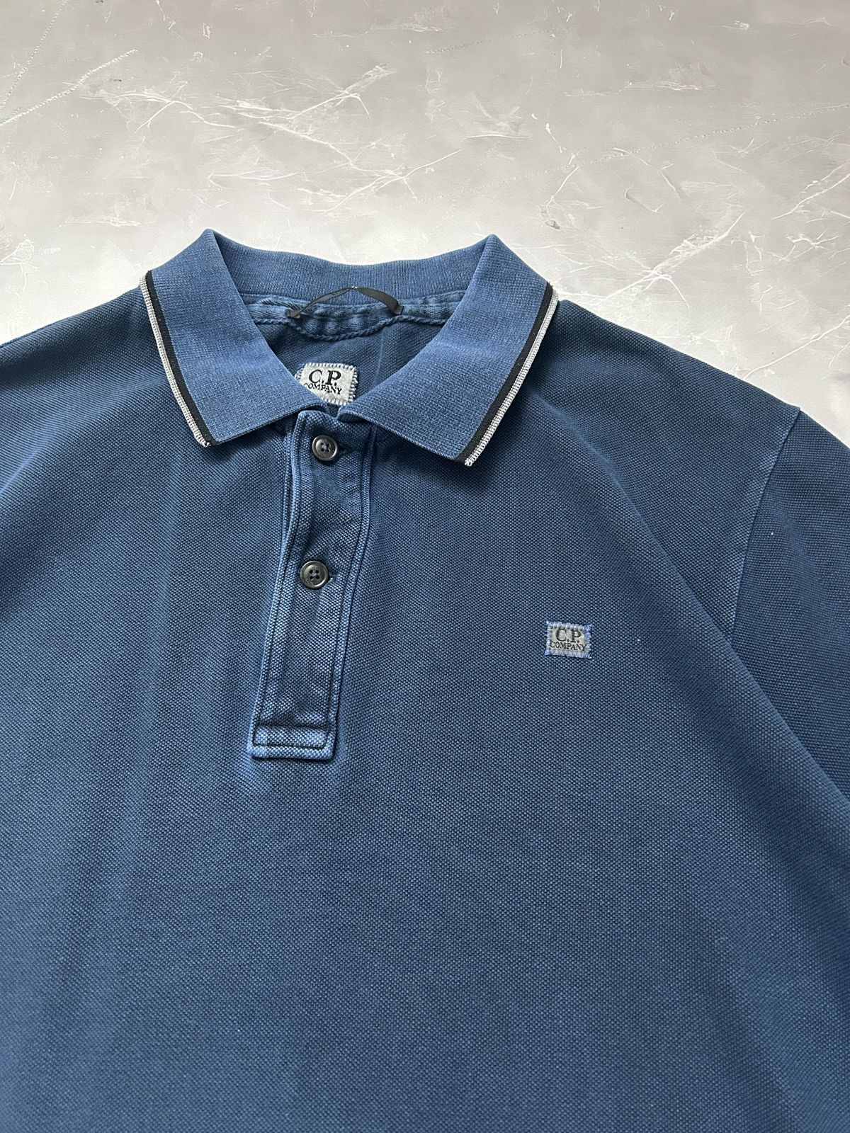 C.P. Company Rare Vintage C.P company Polo T-Shirt Size US XL / EU 56 / 4 - 2 Thumbnail