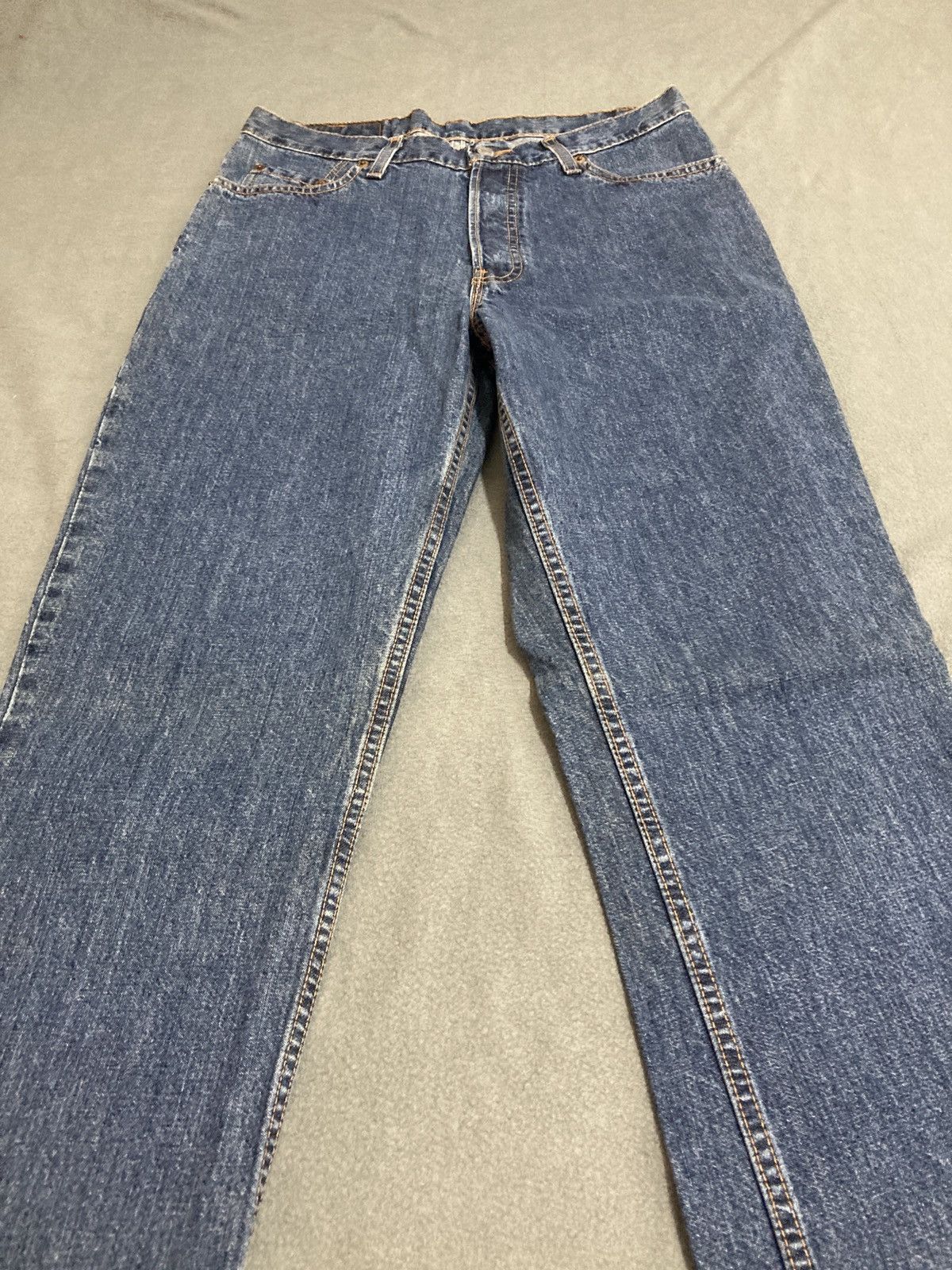Levi's Vintage 90’s Levis 5001 flare jeans Made in USA Size US 32 / EU 48 - 2 Thumbnail