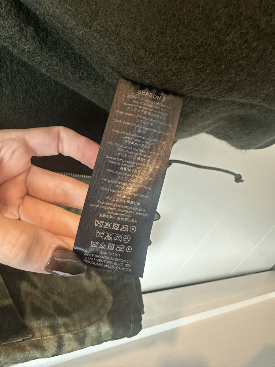 Yeezy Yeezy Season 3 Printed Anorak Jacket Size US M / EU 48-50 / 2 - 4 Thumbnail