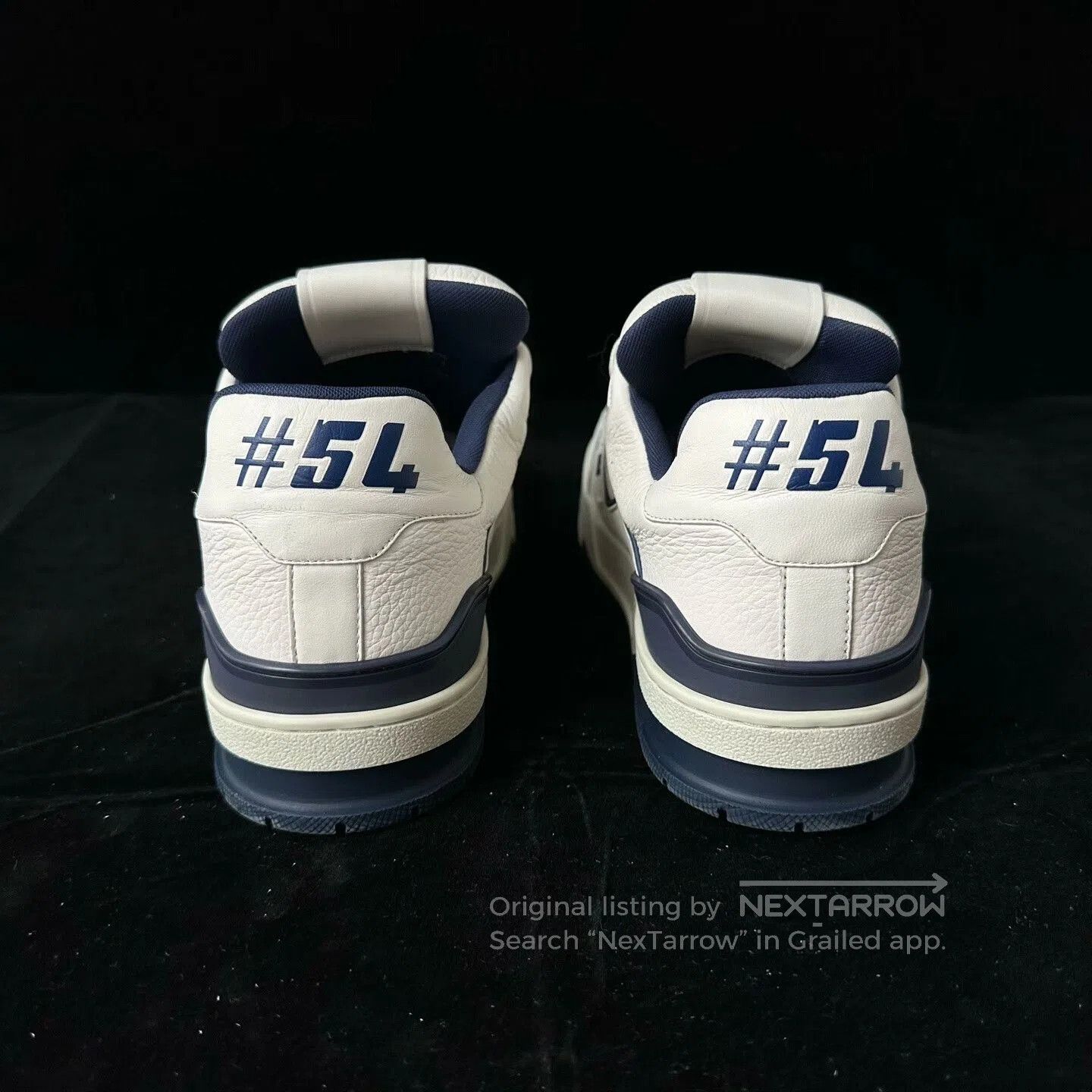 Louis Vuitton Louis Vuitton White Blue Sneakers. Size US 9 / EU 42 - 5 Thumbnail