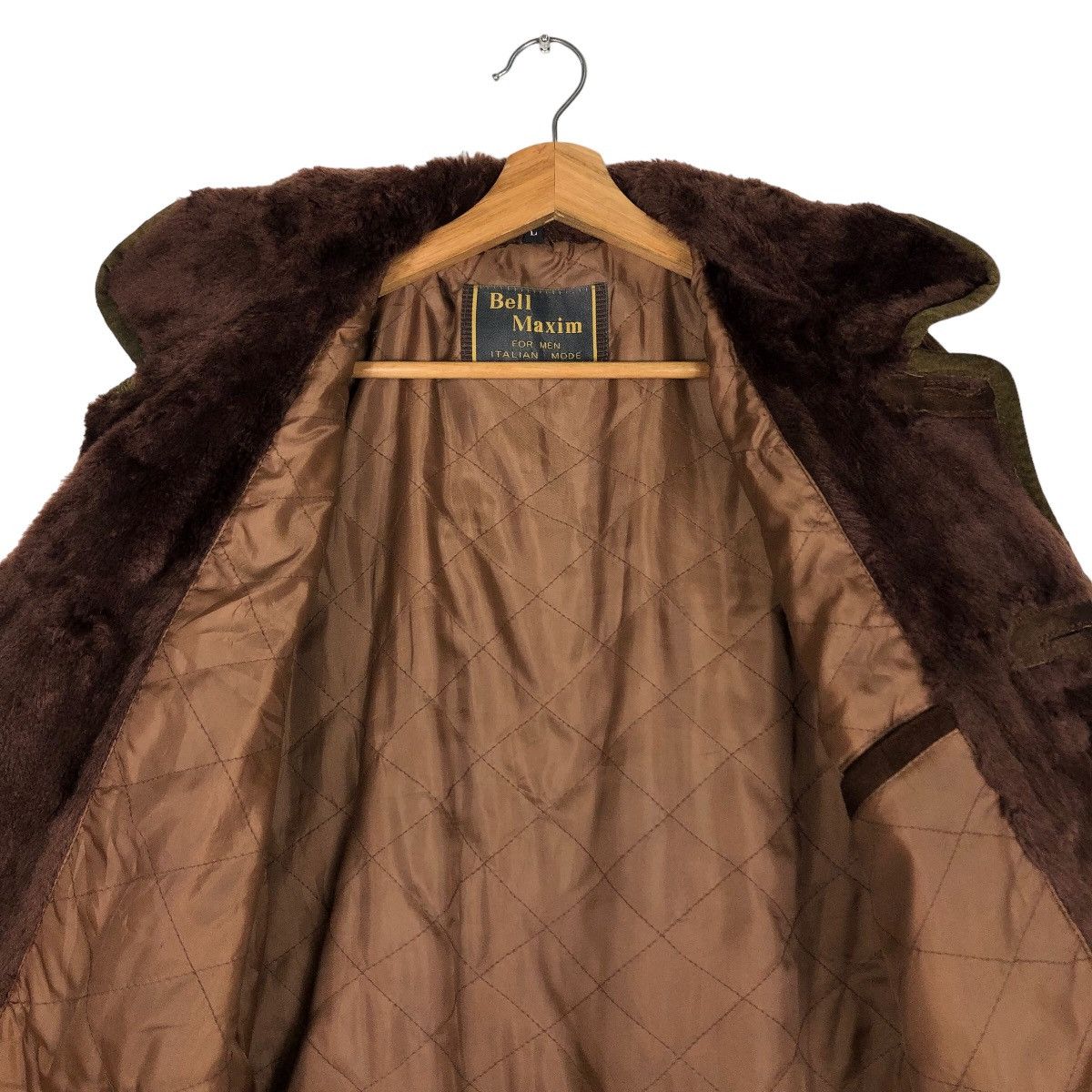 Japanese Brand 🔥90s Vintage Genuine Leather Jacket Bell Maxim Italian Mode Size US L / EU 52-54 / 3 - 12 Thumbnail