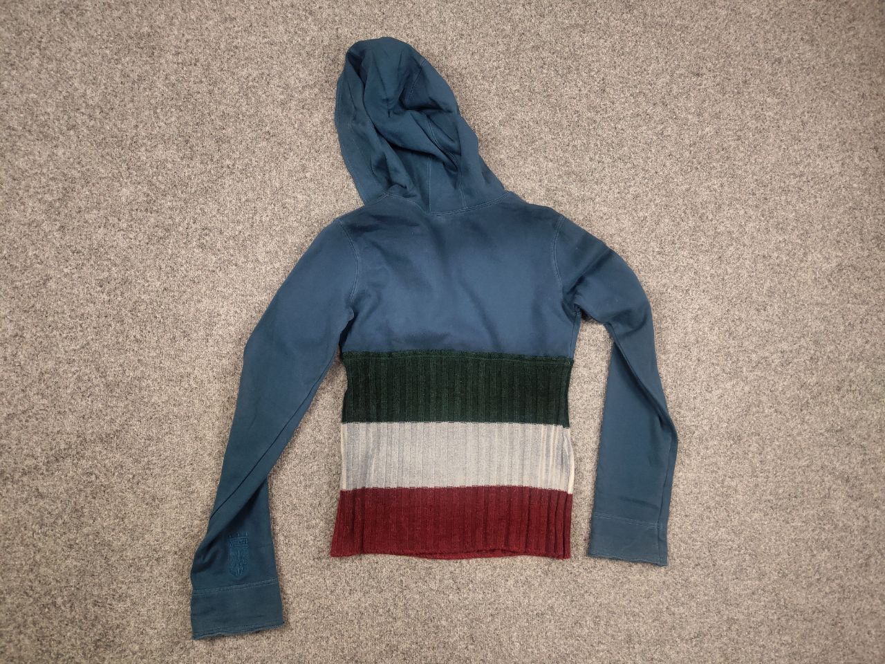 Diesel × Vintage Vintage Diesel Y2K style combination hoodie Long sleeve Size L / US 10 / IT 46 - 11 Thumbnail