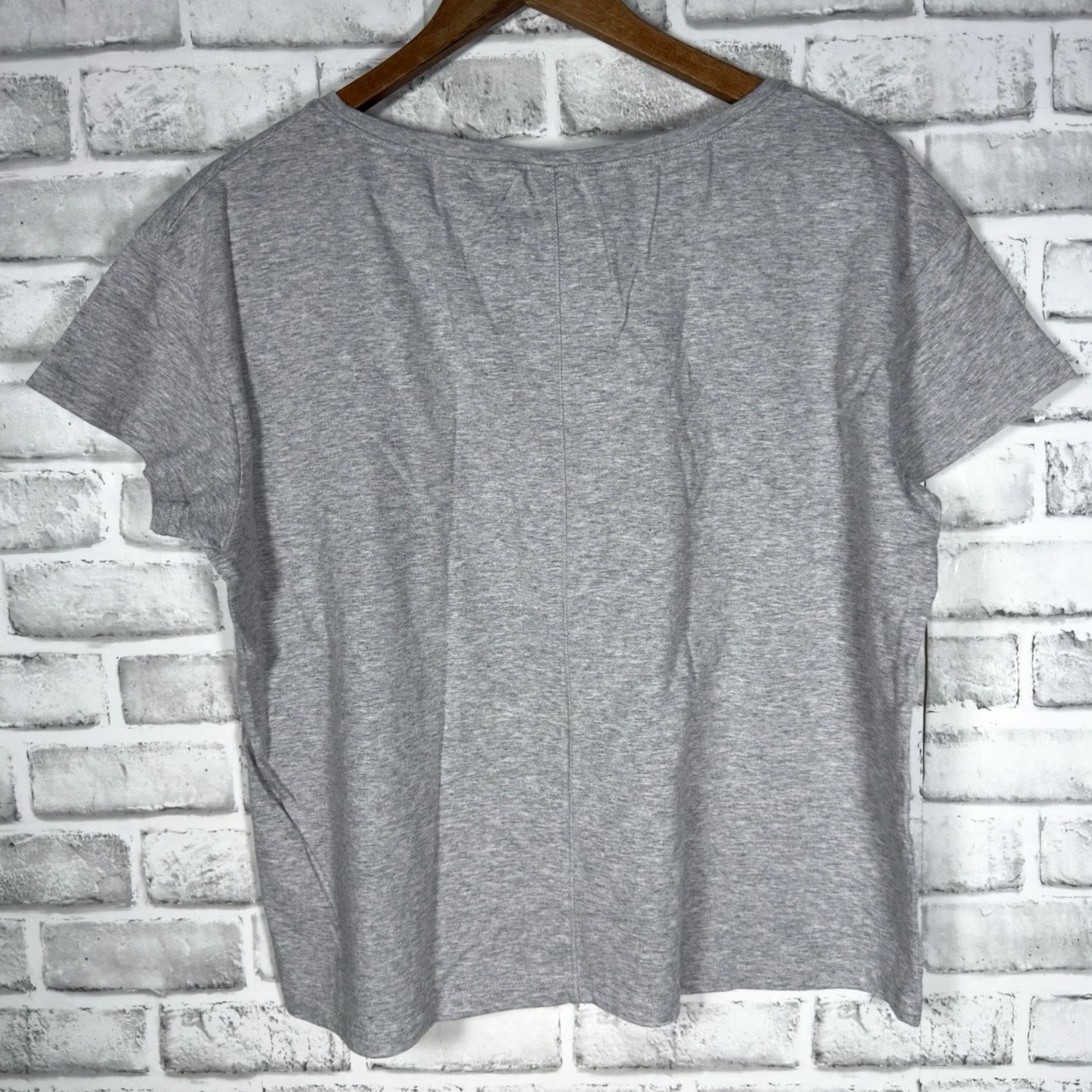 Prana VINTAGE PrAna Hollydaze Casual Graphic Tee Womens Size L Gray T-Shirt Size L / US 10 / IT 46 - 5 Thumbnail