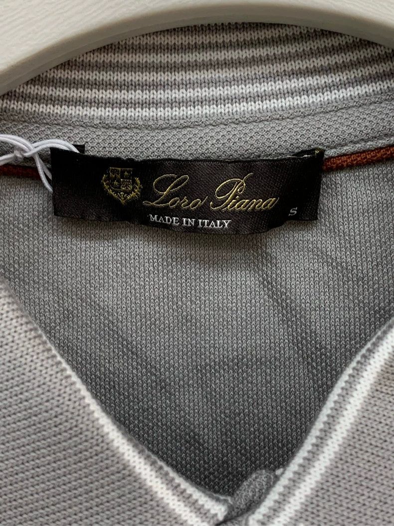Loro Piana LORO PIANA Black polo shirt Size US S / EU 44-46 / 1 - 3 Thumbnail