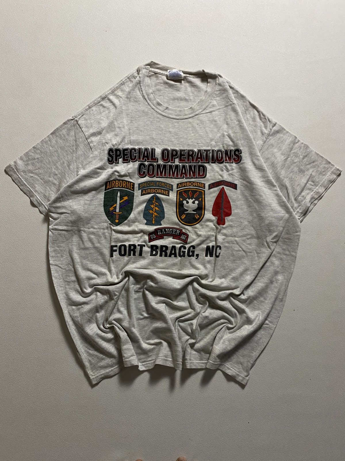 Hanes Hannes Vintage United States Special Operations Command Size US XL / EU 56 / 4 - 1 Thumbnail