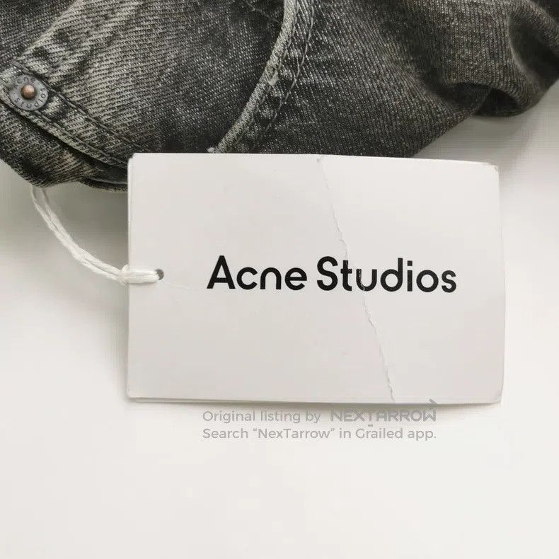 Acne Studios Acne Studios 100% Cotton Solid Color Denim Pants Size US 30 / EU 46 - 4 Thumbnail