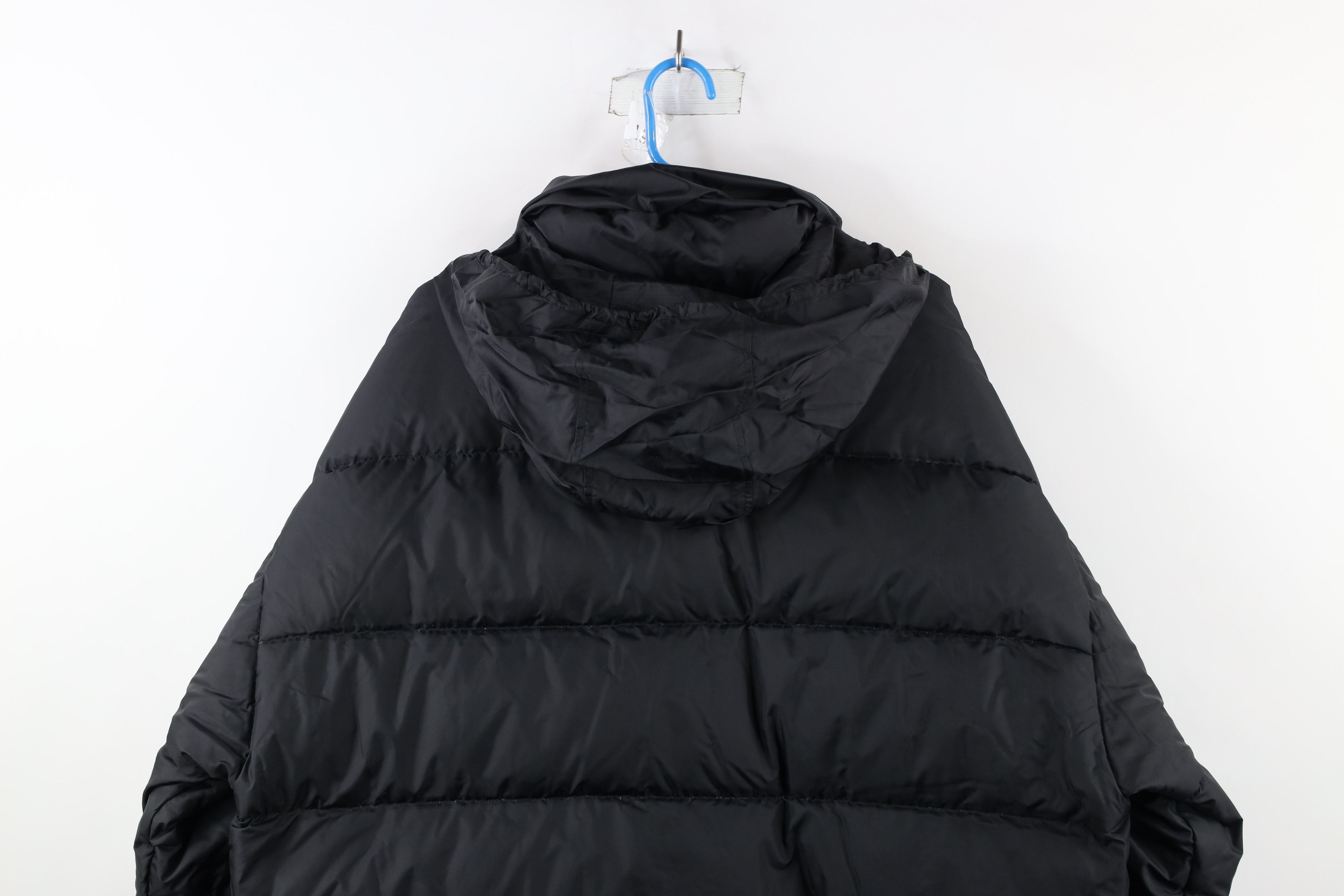 Gap × Vintage Vintage 90s Gap Duck Down Fill Hooded Puffer Jacket Black Size US XXL / EU 58 / 5 - 13 Thumbnail