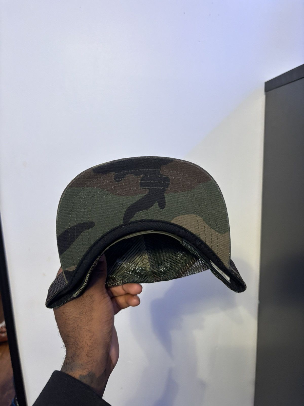 Chrome Hearts Hollywood camo chrome hearts trucker Size ONE SIZE - 4 Thumbnail
