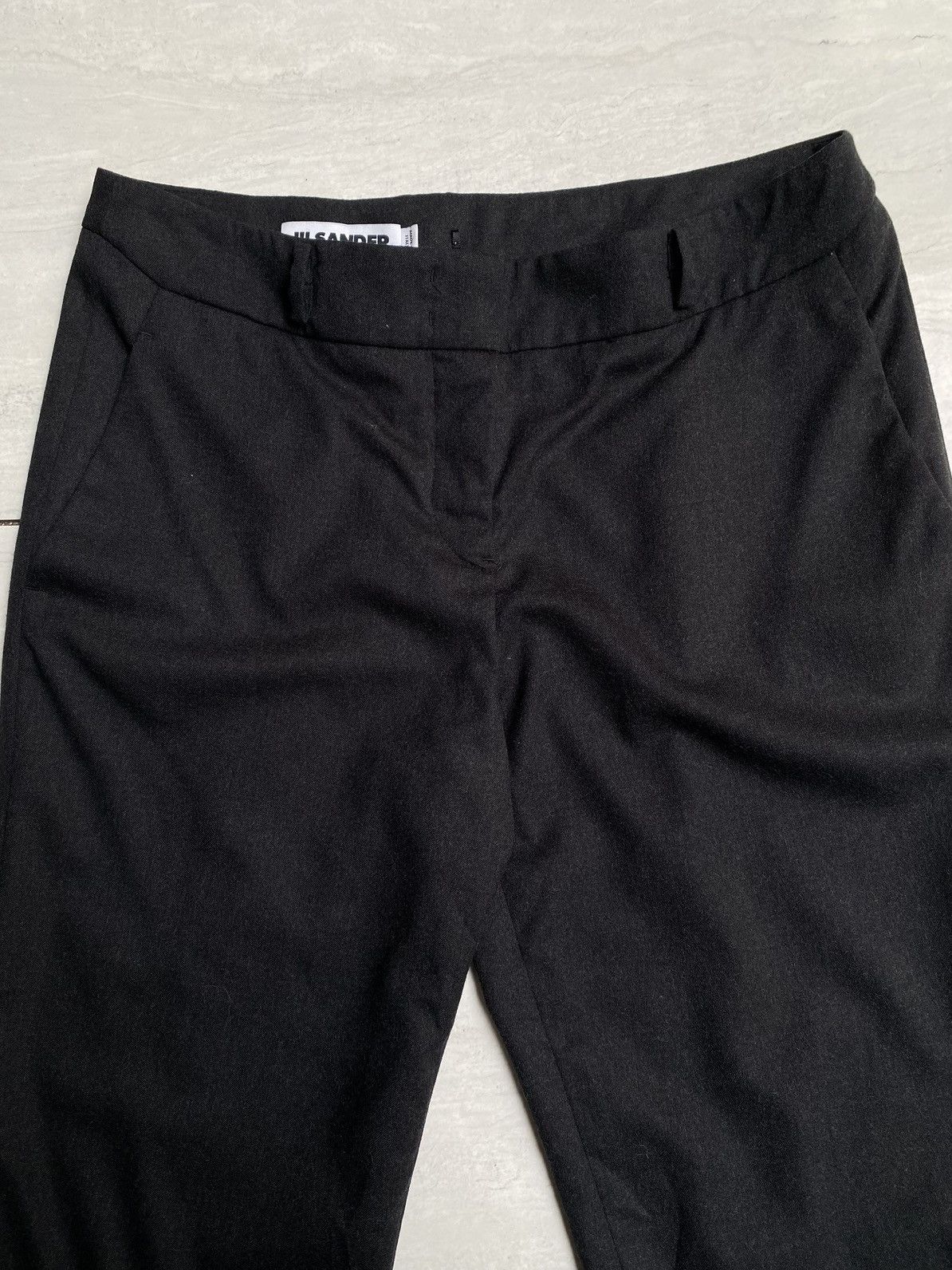 Jil Sander JIL SANDER Black Pants Size US 26 / EU 42 - 2 Thumbnail