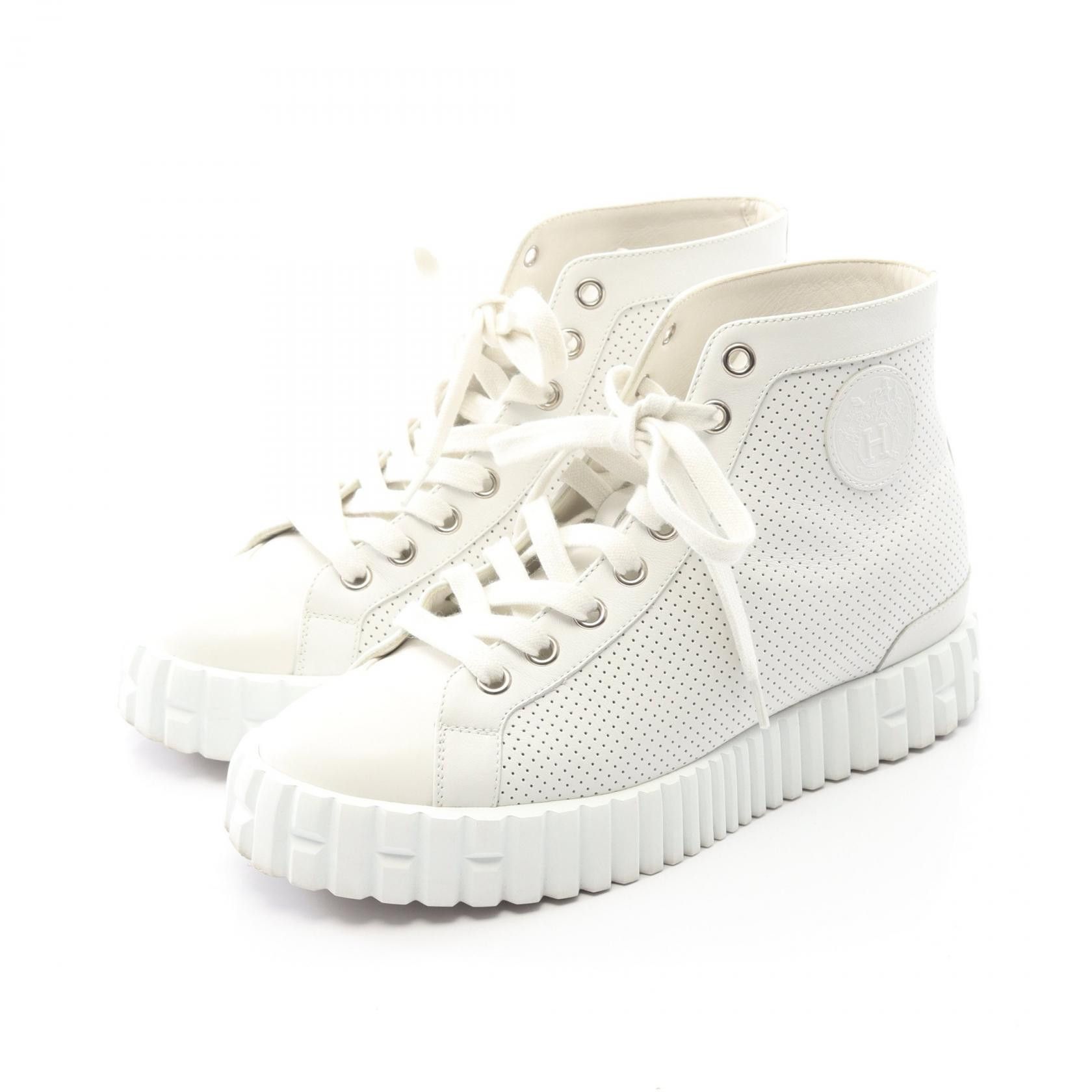 Hermes Hermes Hermes Leather Sneakers Leather Shoes DUTY FREE for USA Size ONE SIZE - 1 Thumbnail