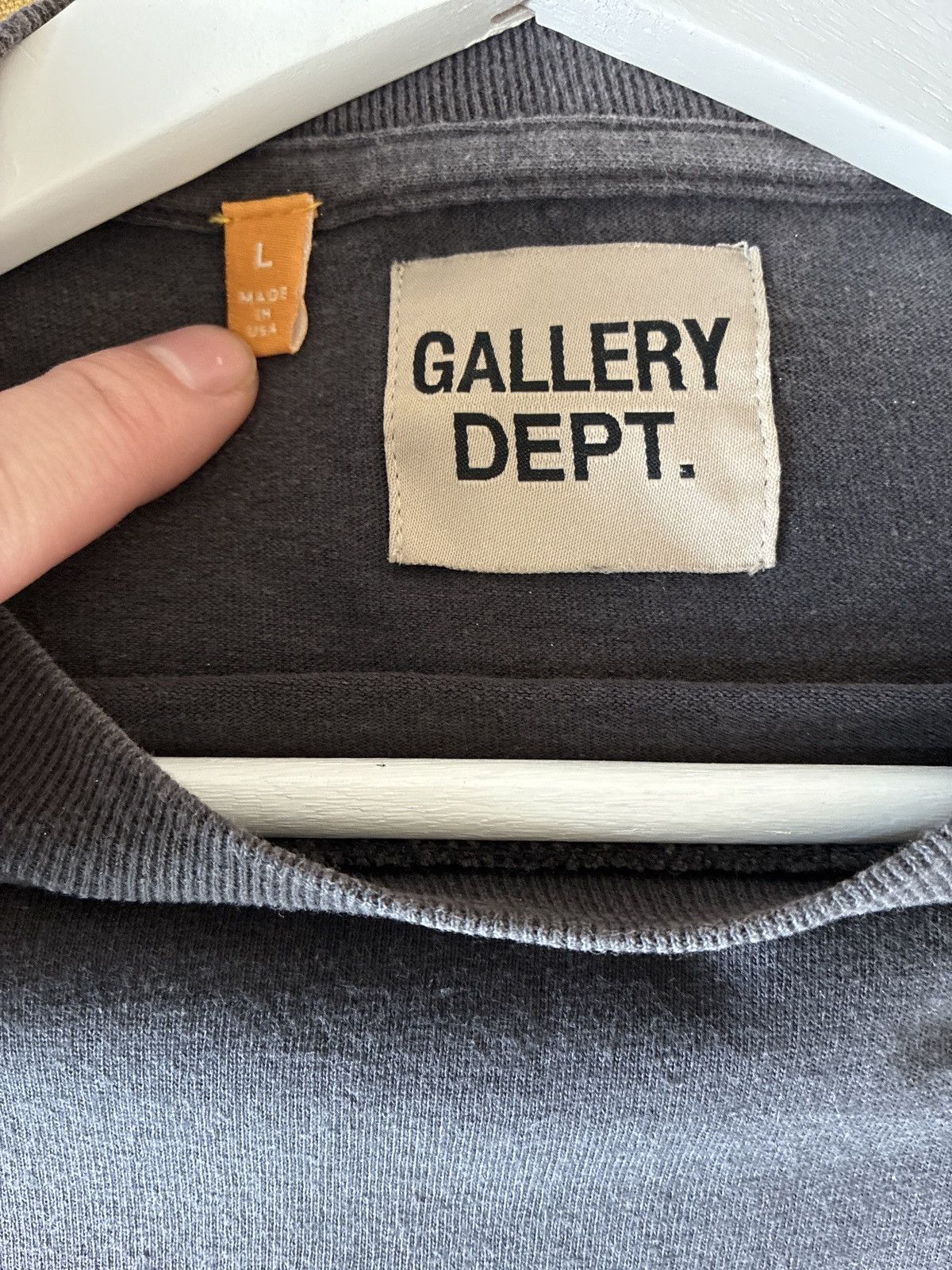 Gallery Dept. Gallery Dept French Logo Souvenir tshirt Size US L / EU 52-54 / 3 - 5 Thumbnail