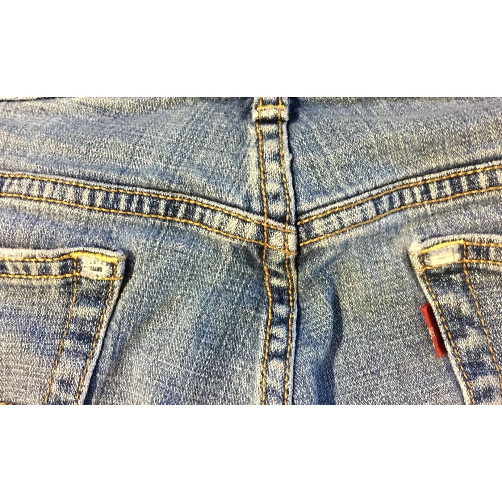Levi's VINTAGE Levi's 505 Straight Leg Jeans 16M 36/31 Pants Women Blue Regular 31 Inseam Grunge 80s 90s Rock 501 525 Jeans Size 38" / US 16 / IT 52 - 3 Thumbnail