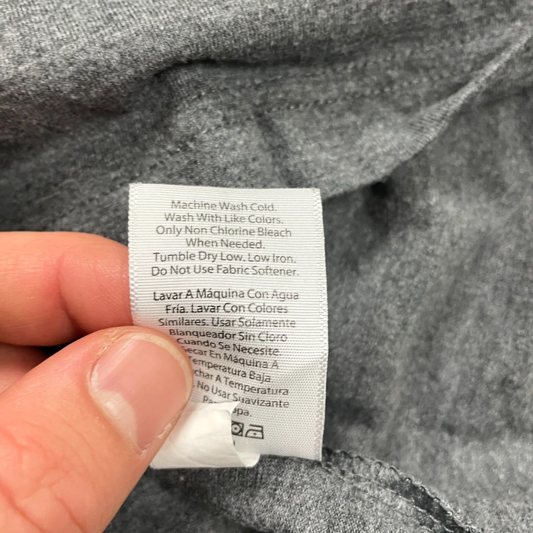 Athletic Works Athletic Works Driworks Basic Tee T-Shirt Mens Large Gray Long Sleeve Active Top Era Classic Sports Shirt Men? Size US L / EU 52-54 / 3 - 7 Thumbnail