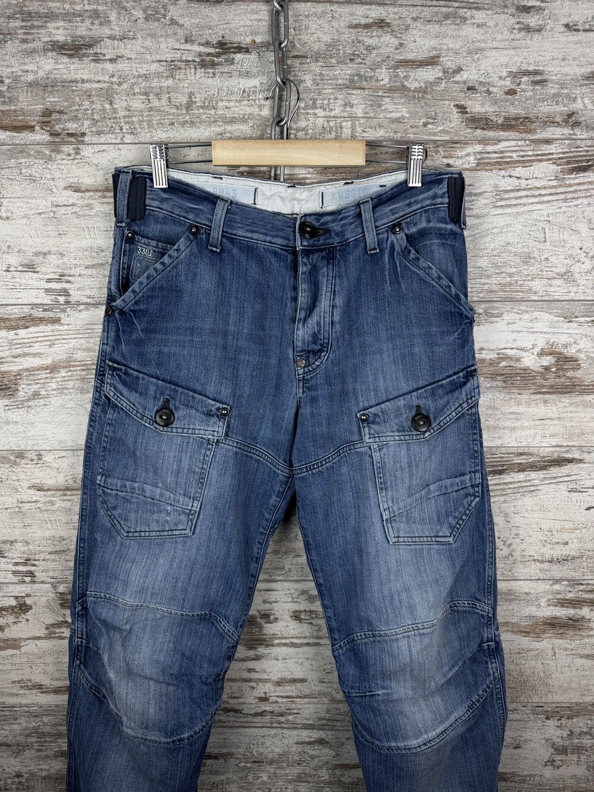 G-Star Mens jeans G Star Raw Denim Y2k Size 32 Color Blue Size US 32 / EU 48 - 3 Thumbnail