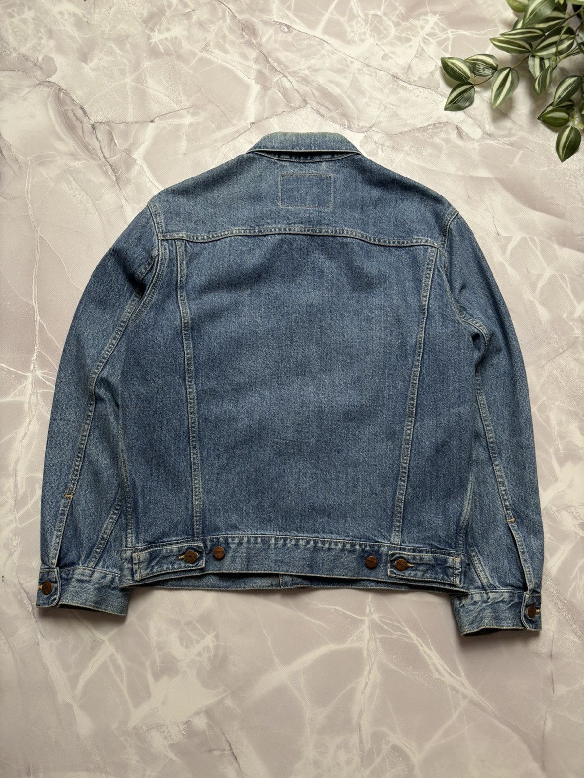 Edwin Edwin International Vintage Navajo Denim Trucker Jacket Blue Size US M / EU 48-50 / 2 - 14 Thumbnail