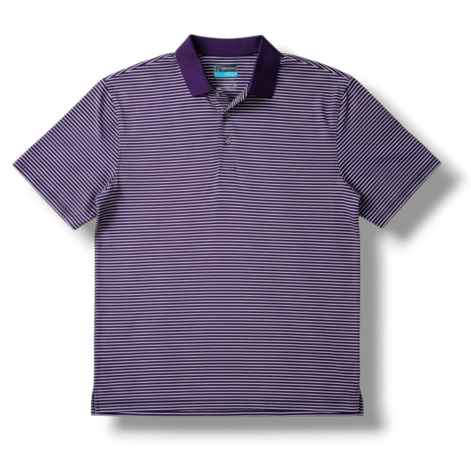 PGA Tour PGA TOUR XL Striped Golf Polo Shirt Classic Fit Performance Size US XL / EU 56 / 4 - 1 Thumbnail