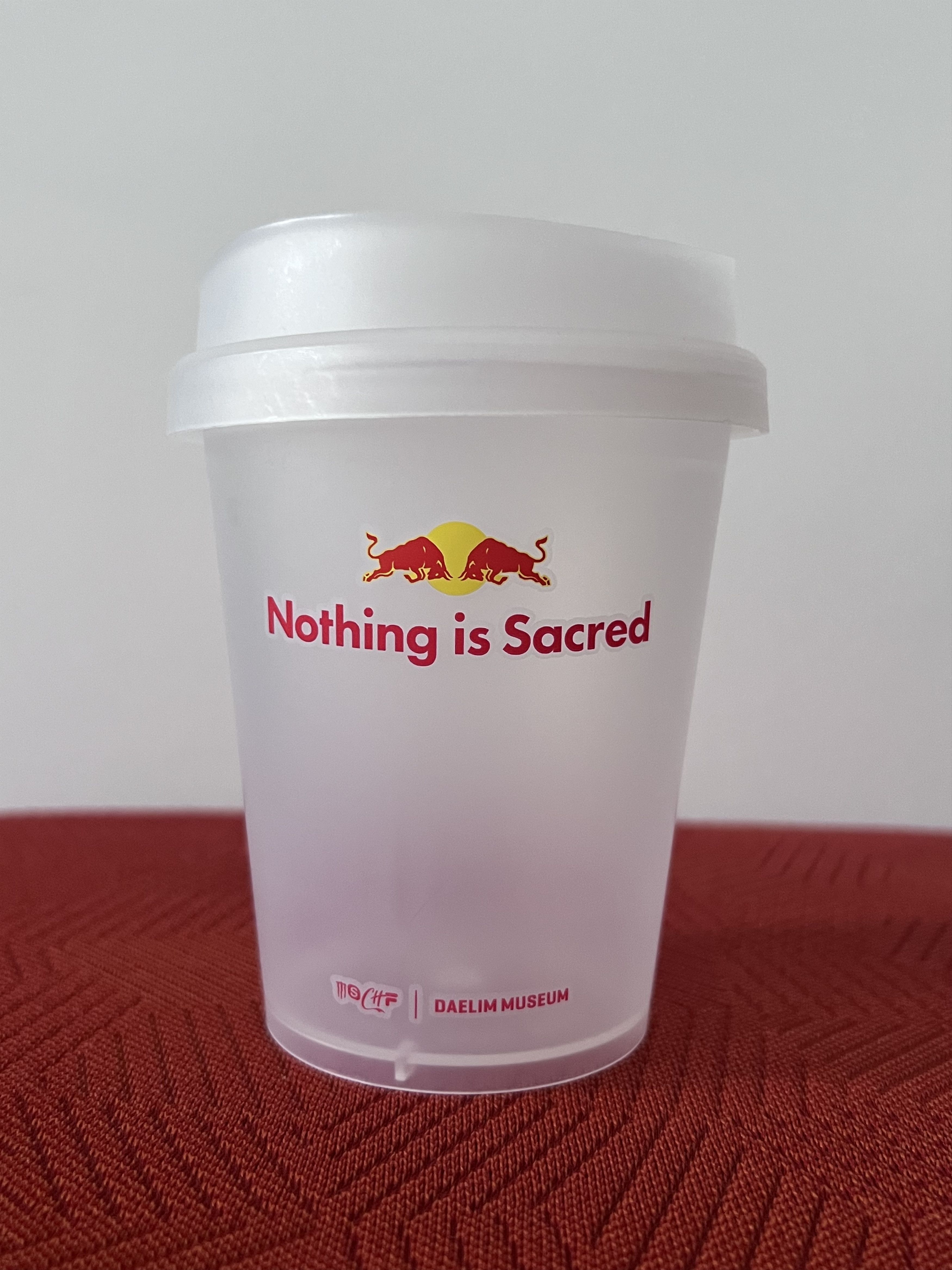 MSCHF MSCHF x Daelim Museum "Nothing Is Sacred" Red Bull Cup Size ONE SIZE - 1 Thumbnail
