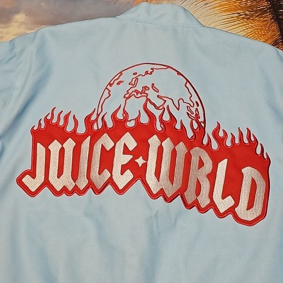 Other Juice Wrld Fighting Demons Work Jacket 2XL NWT Size US XXL / EU 58 / 5 - 9 Thumbnail