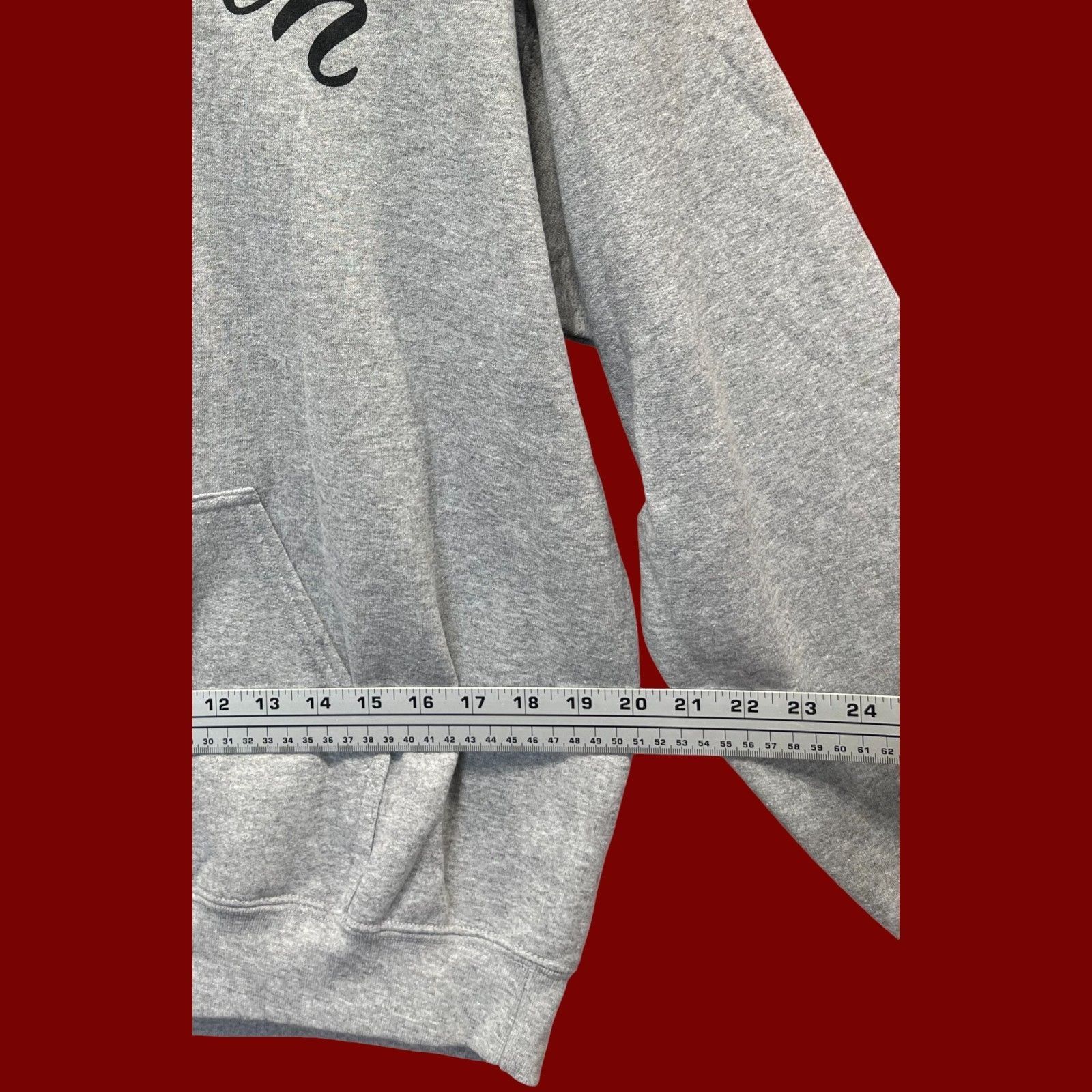 Gildan Gildan - Men's Long Sleeve Hooded Sweatshirt - Gray - Large Size US L / EU 52-54 / 3 - 4 Thumbnail
