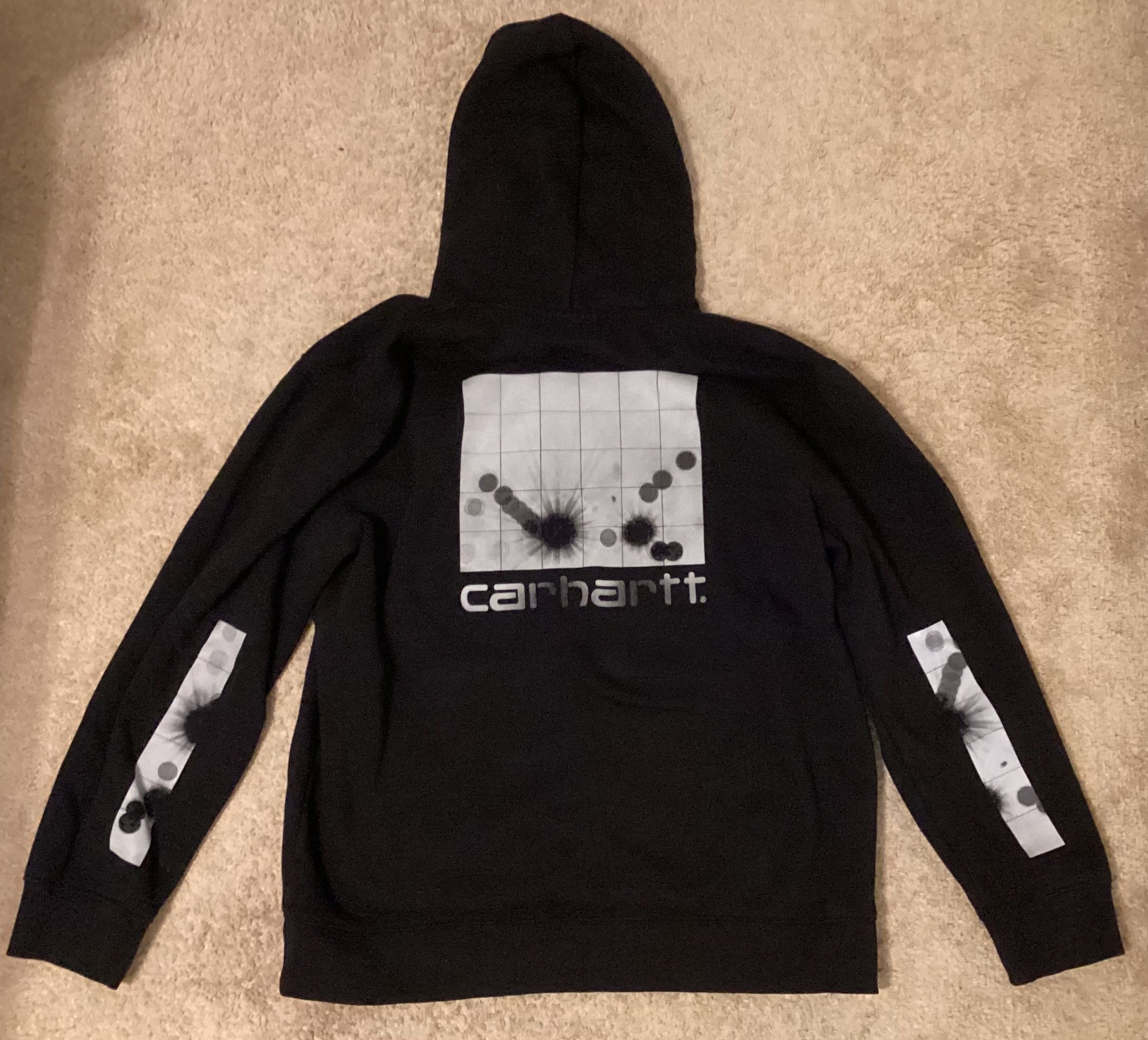 Carhartt Wip Carhartt WIP Hooded Reflective Headlight Sweatshirt Size US XXL / EU 58 / 5 - 5 Thumbnail