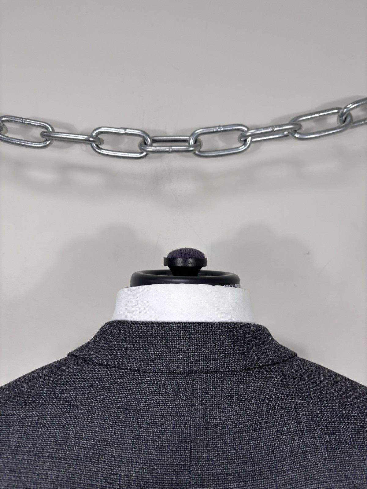 Hugo Boss Hugo Boss Men’s Grey Tailored Stretch Wool Blazer Jacket Size 38R - 13 Thumbnail