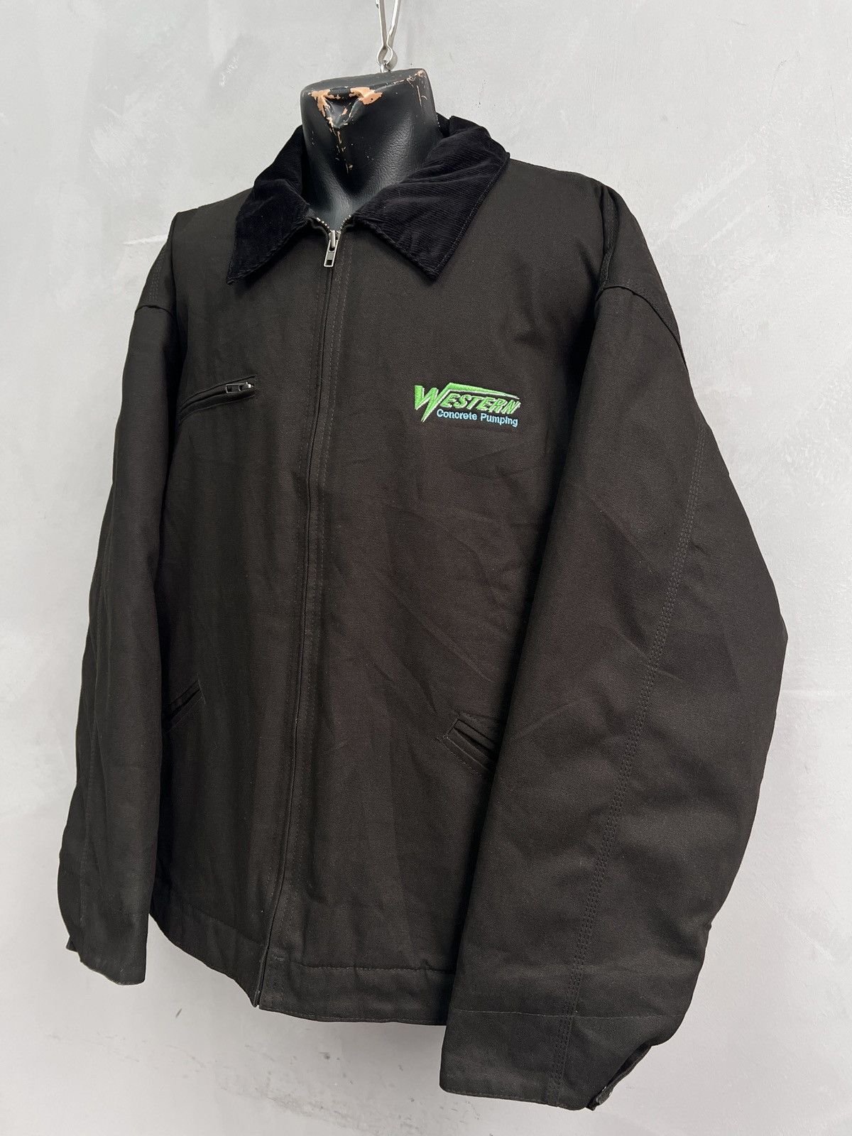 Dickies Vintage work Detroit Carhartt style canvas jacket black Size US XXL / EU 58 / 5 - 3 Thumbnail
