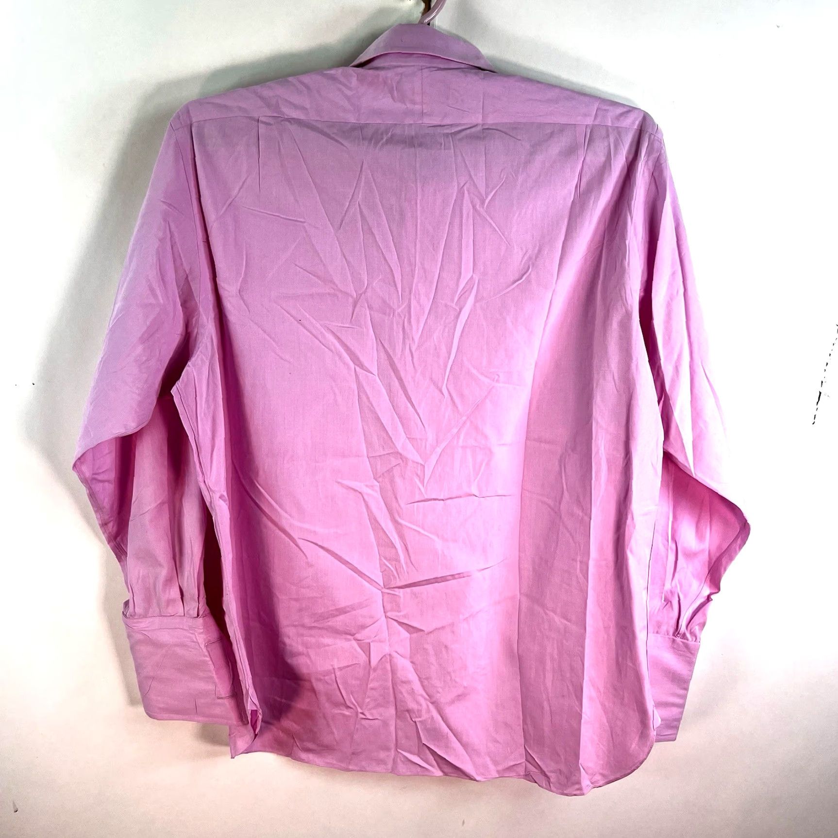 Ralph Lauren Ralph Lauren Dress Shirt Mens Size 16.5 Pink Barrel Cuff Italian Woven Regular Fit Size US L / EU 52-54 / 3 - 6 Thumbnail