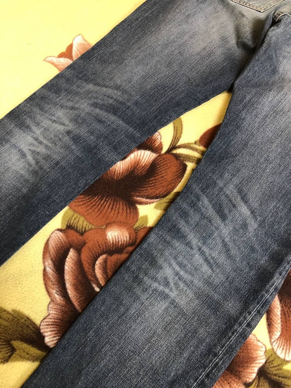 Nudie Jeans Nudie Jeans Regular Alf Button Fly Blue Denim Cotton Size US 30 / EU 46 - 7 Thumbnail