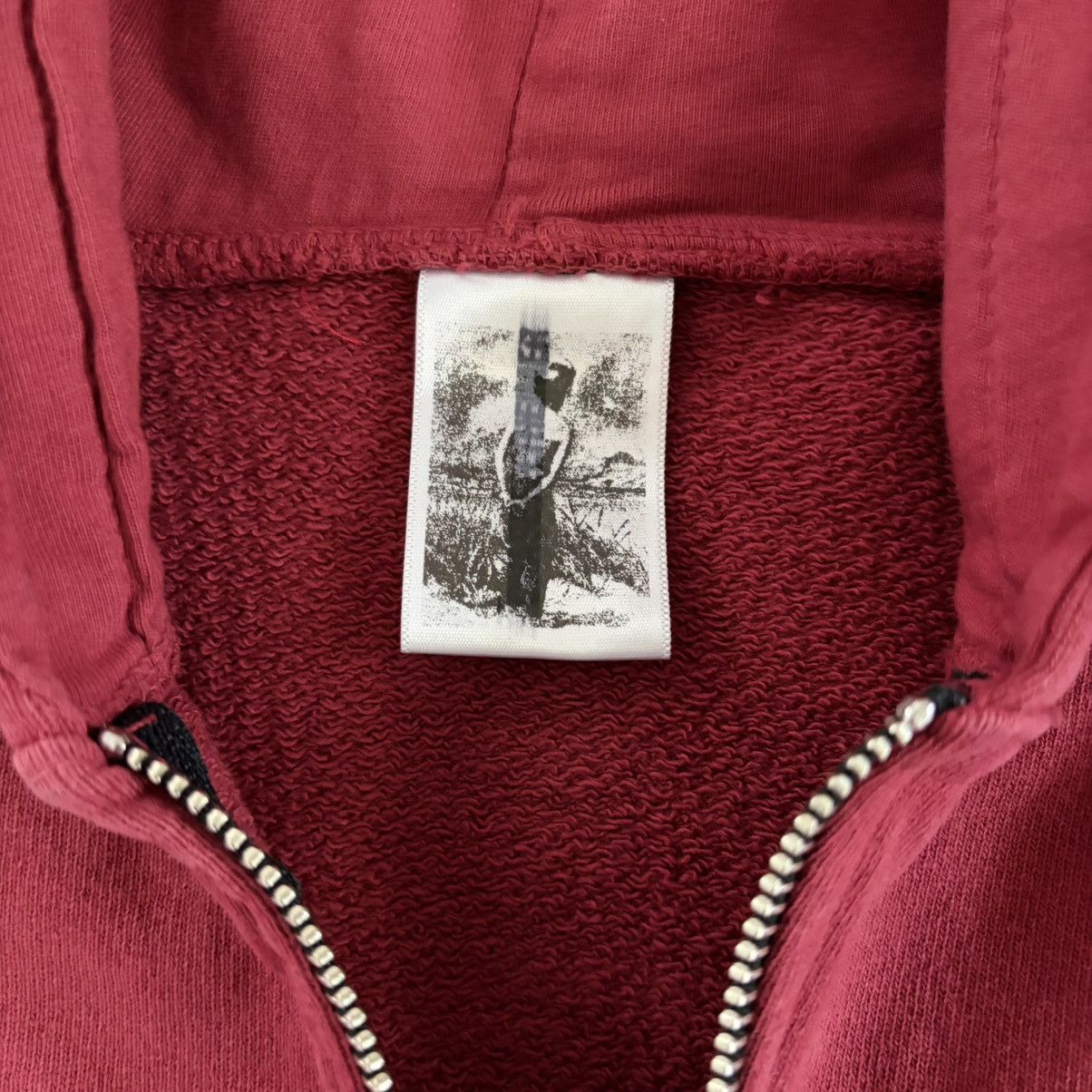 basketcase gallery Basketcase Gallery Red Leopard Print Hoodie Size US M / EU 48-50 / 2 - 2 Thumbnail