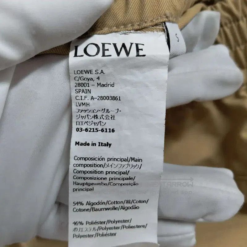 Loewe Loewe Casual Khaki Cotton Pants for Women . Size 23" - 4 Thumbnail