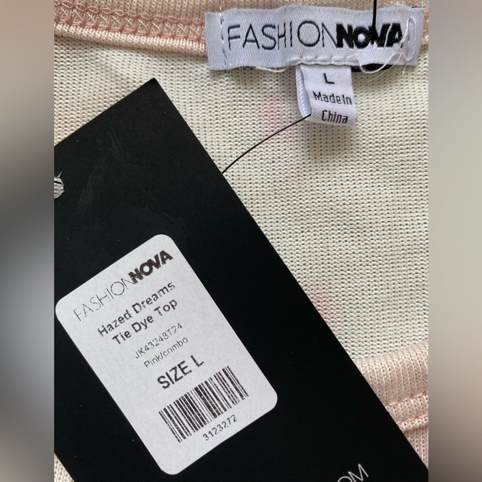 Other Fashion Nova | Hazed Dreams Tie Dye Crop Top | NWT | Large Size L / US 10 / IT 46 - 4 Thumbnail