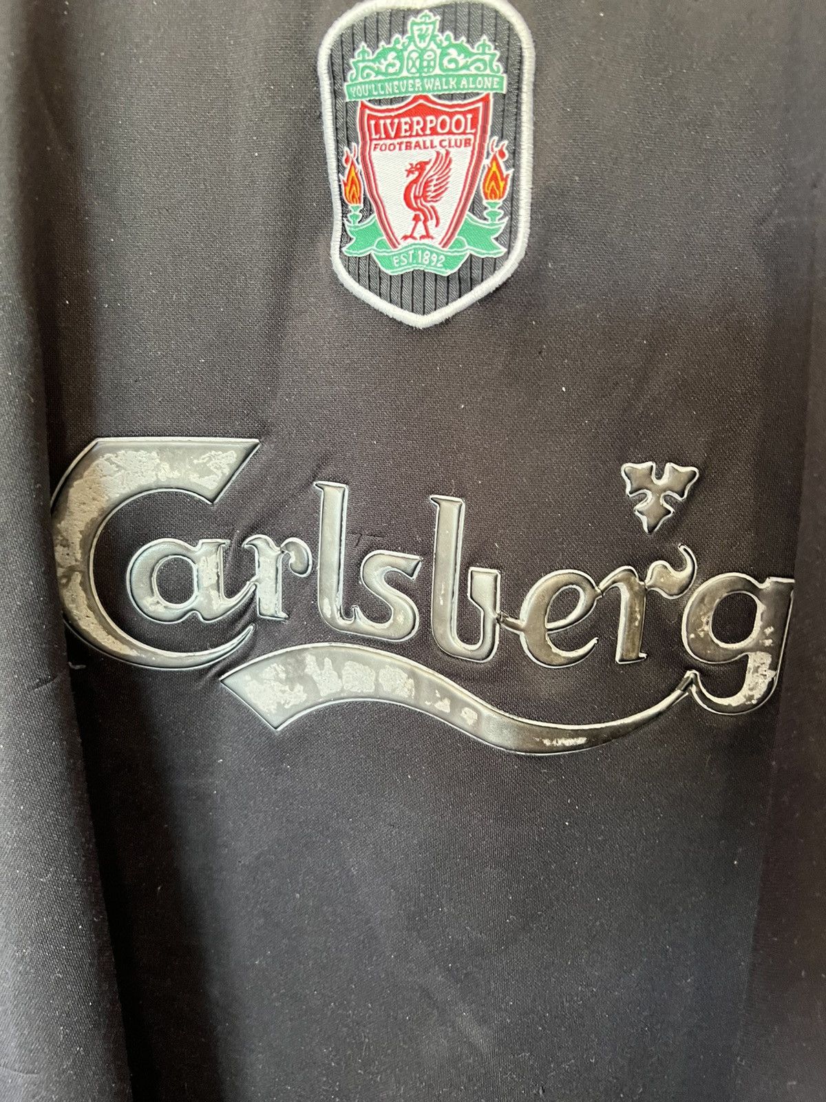 Reebok Liverpool Reebok 2003/2004 Third Kit Soccer Jersey Football Size US L / EU 52-54 / 3 - 5 Thumbnail