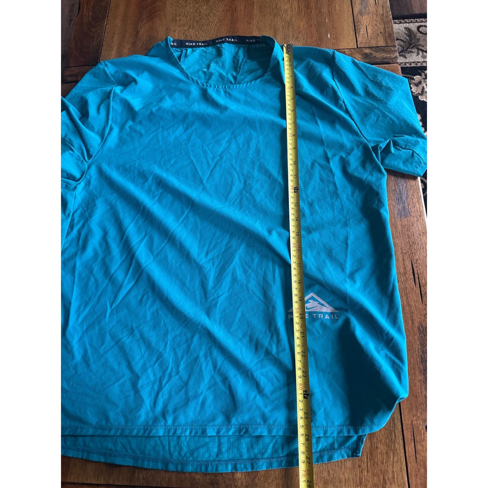 Nike Nike Trail Dri-FIT Running Shirt Teal L Lightweight Athletic Size US L / EU 52-54 / 3 - 8 Thumbnail