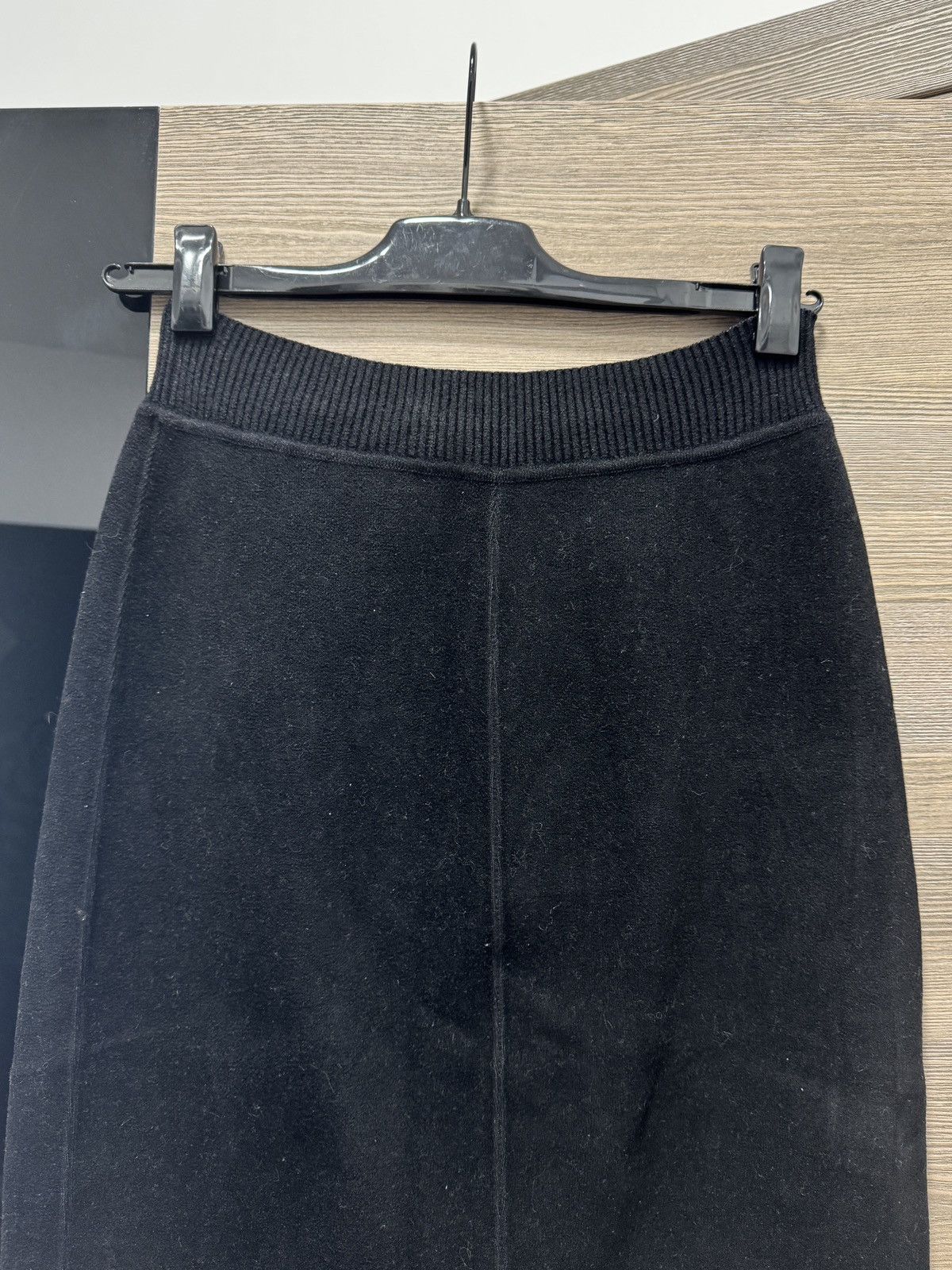 Alaia Vintage 1980s Azzedine Alaïa Archive Elastic A-Line Skirt Size 26" / US 2 / IT 38 - 4 Thumbnail
