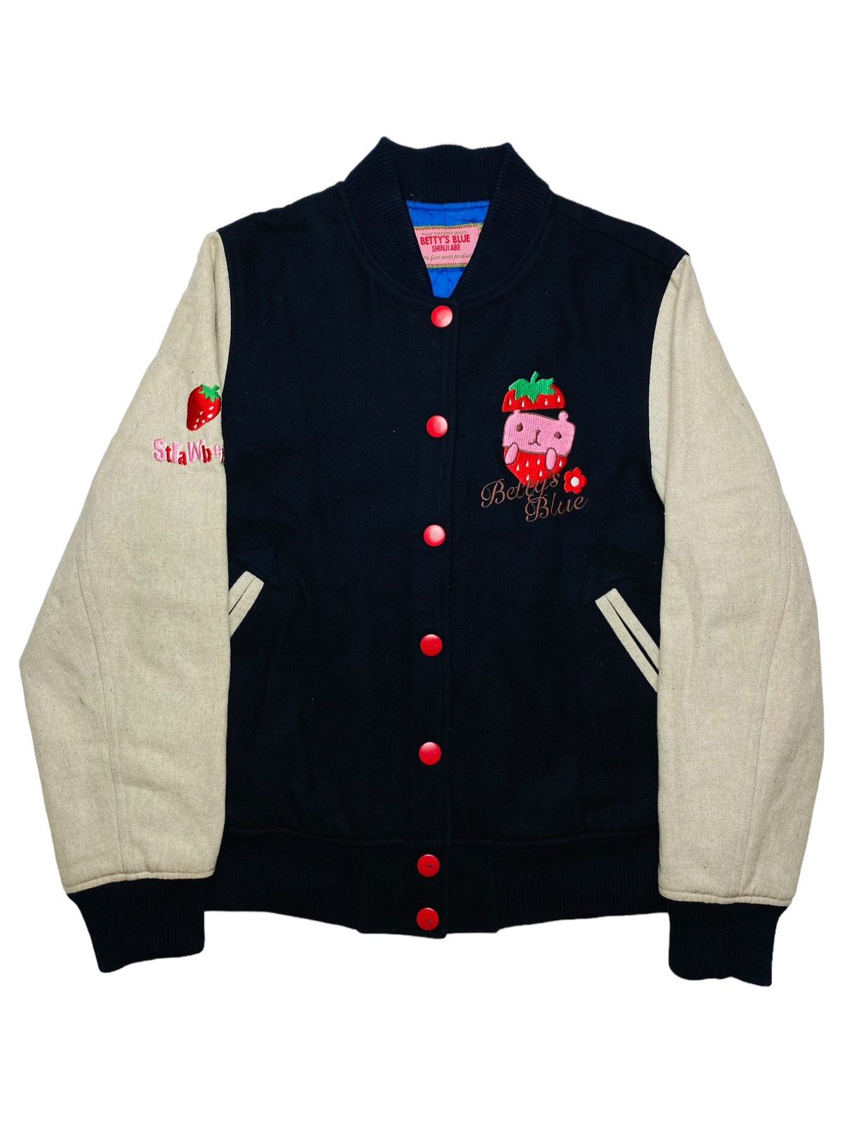 Angel Blue × Hysteric Glamour × Japanese Brand 2000s Bettys Blue - Eimy Chan Wool Jacket Size US M / EU 48-50 / 2 - 3 Thumbnail