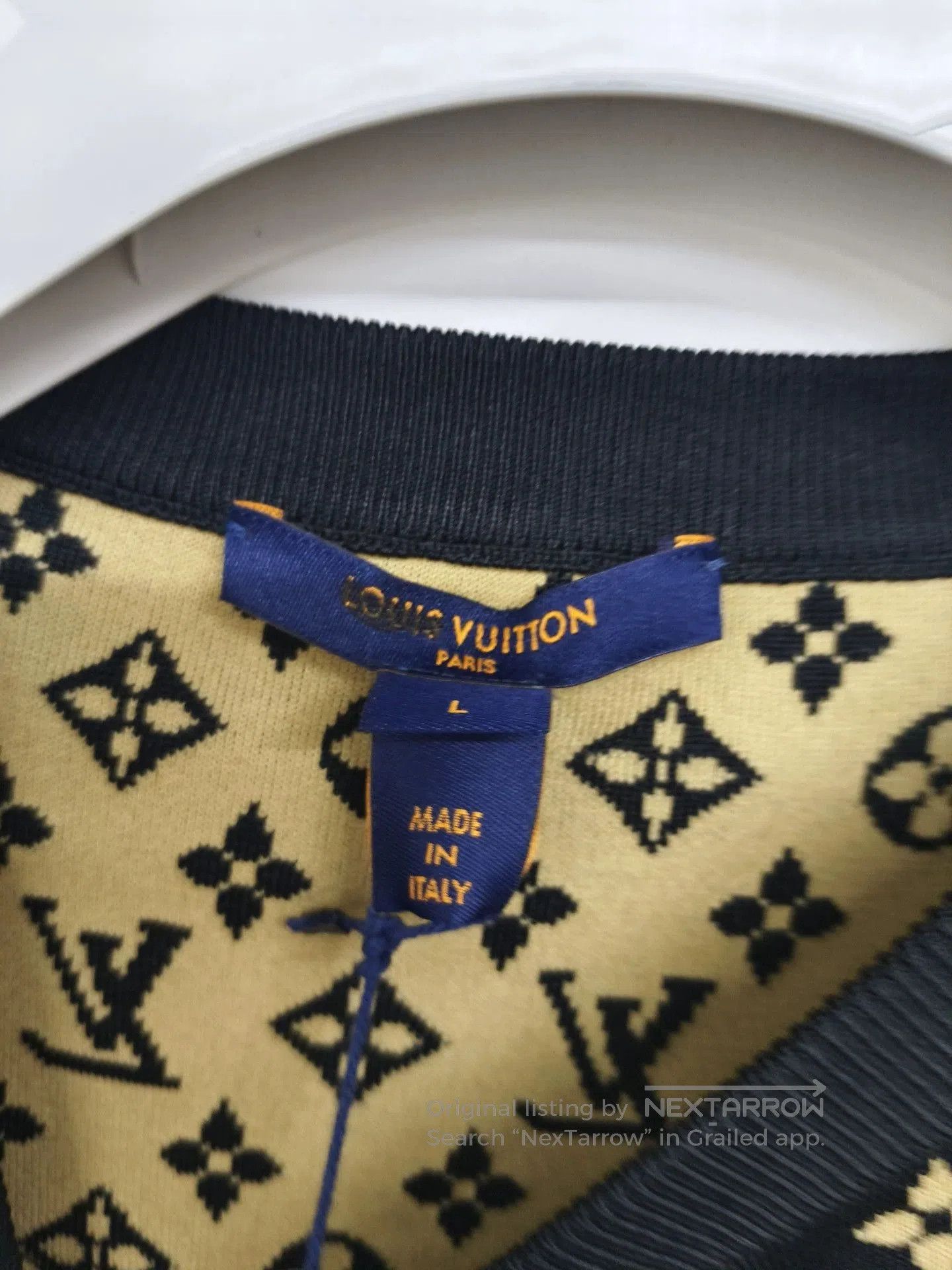 Louis Vuitton Multi Pattern Long Sleeve Knit Sweater. Size US L / EU 52-54 / 3 - 7 Thumbnail